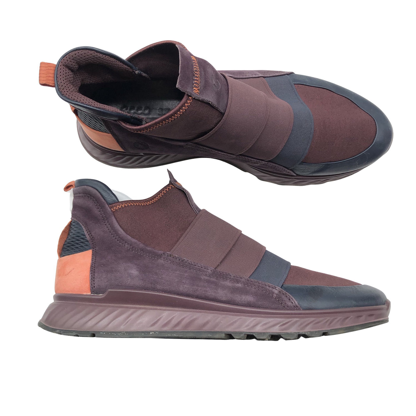 Unisex Ecco - Poolsaapad, suurus 41 - Veinipunane (1)