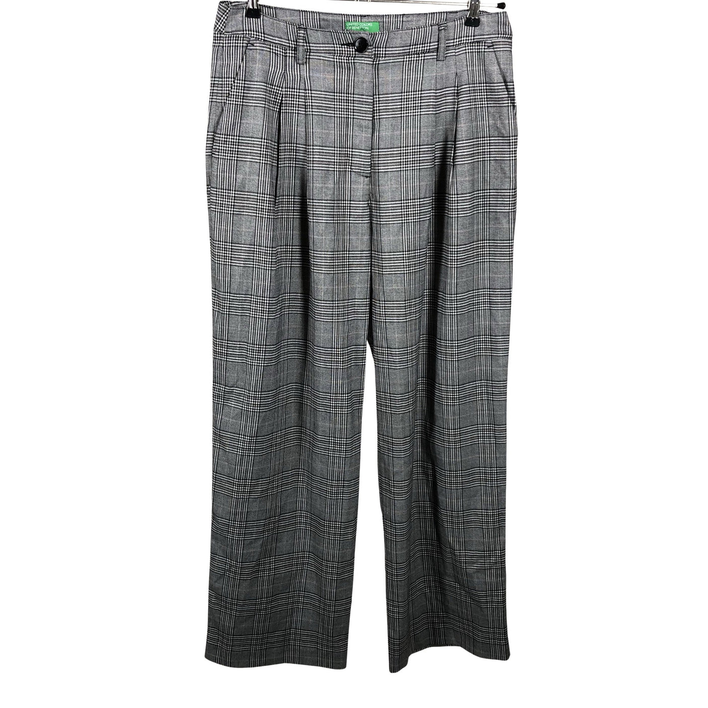 Unisex Benetton - Mittevenivad püksid, suurus 40 - Hall (1)