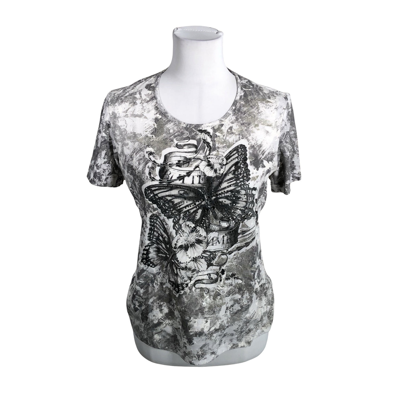 Unisex Gerry Weber - T-särk, suurus 38 - Hall (1)