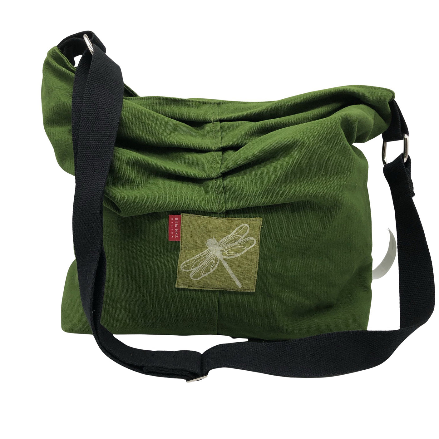 Unisex Riiminka design - Õlakott, suurus Maxi - Roheline (1)
