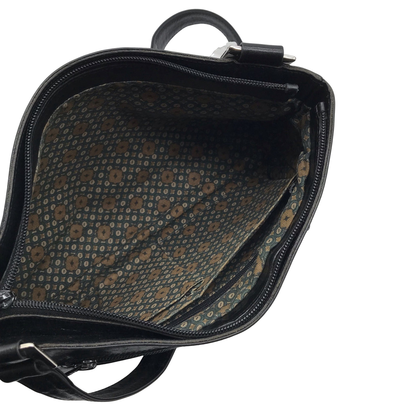 Unisex Okay's - Õlakott, suurus Midi - Must (3)