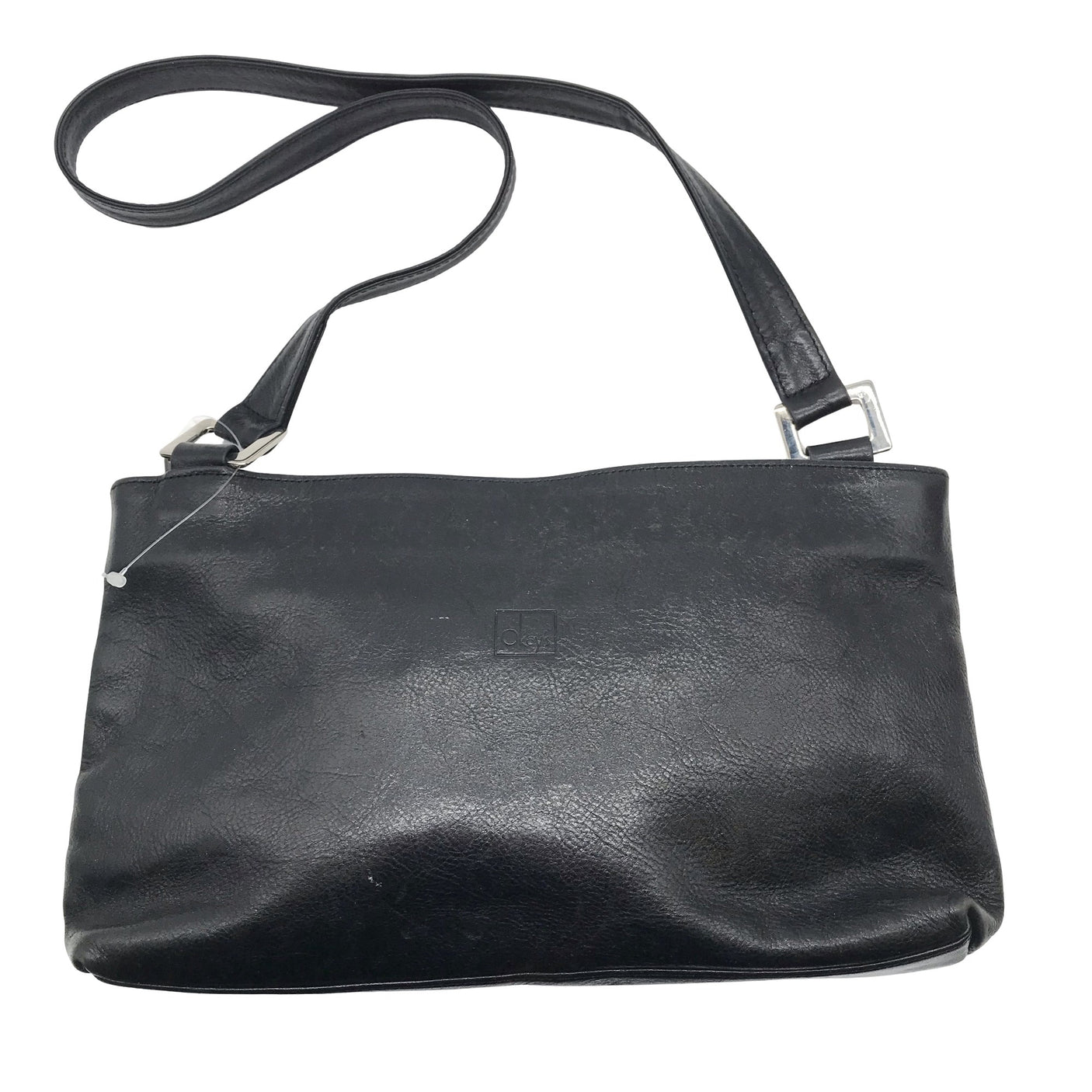 Unisex Okay's - Õlakott, suurus Midi - Must (2)