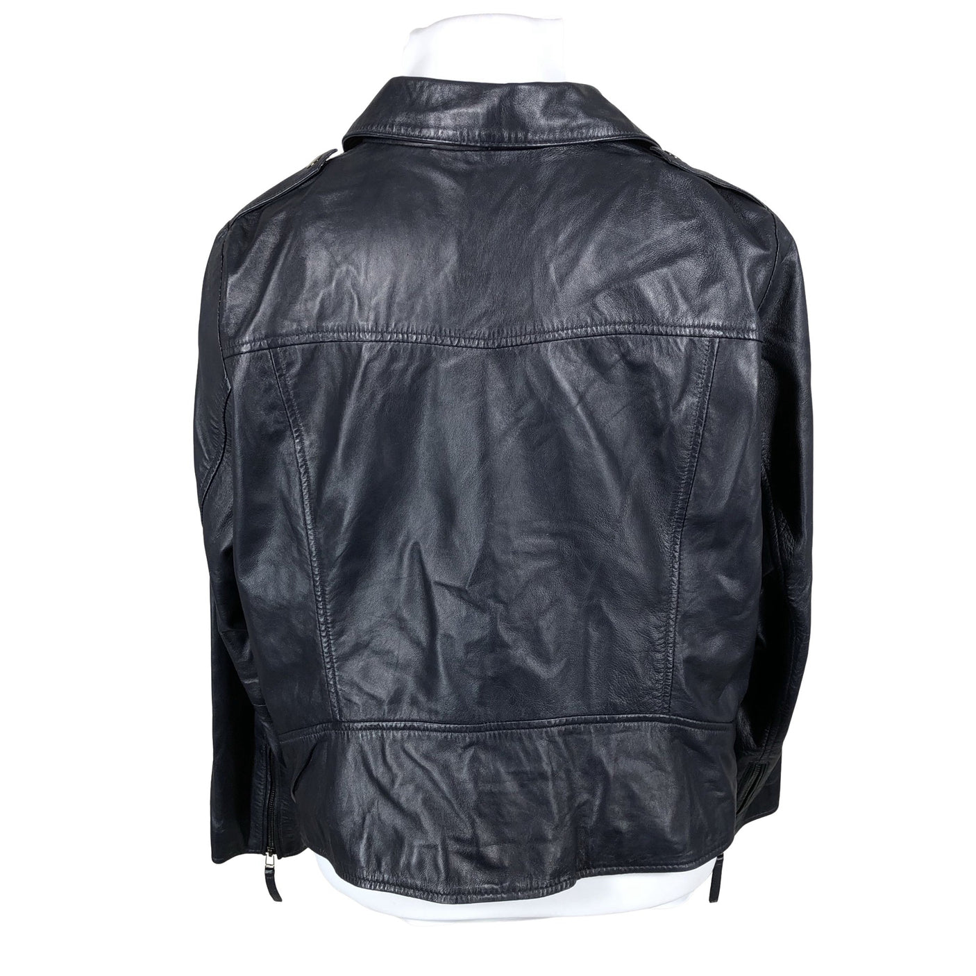 Unisex Ulla Popken - Nahktagi, suurus 50 - Sinine (2)