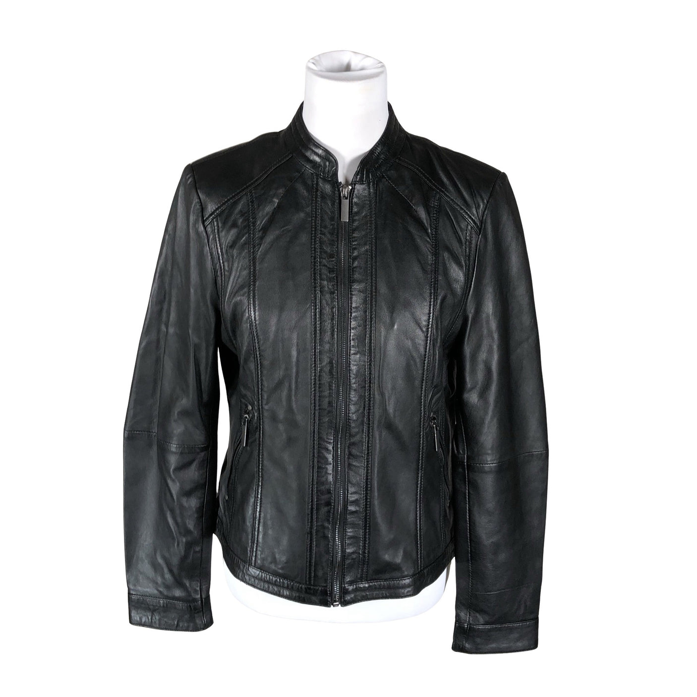 Unisex Saki - Nahktagi, suurus 40 - Must (1)