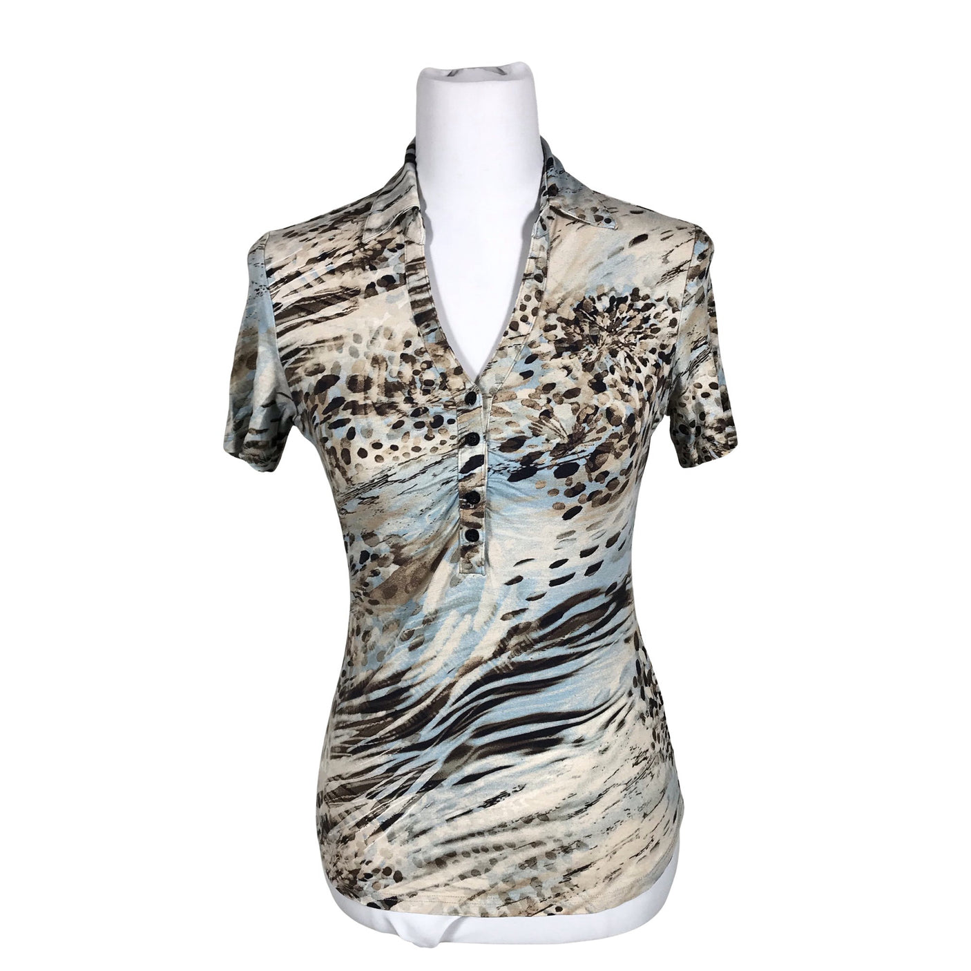 Unisex Mosaic - T-särk, suurus 38 - Helesinine (2)