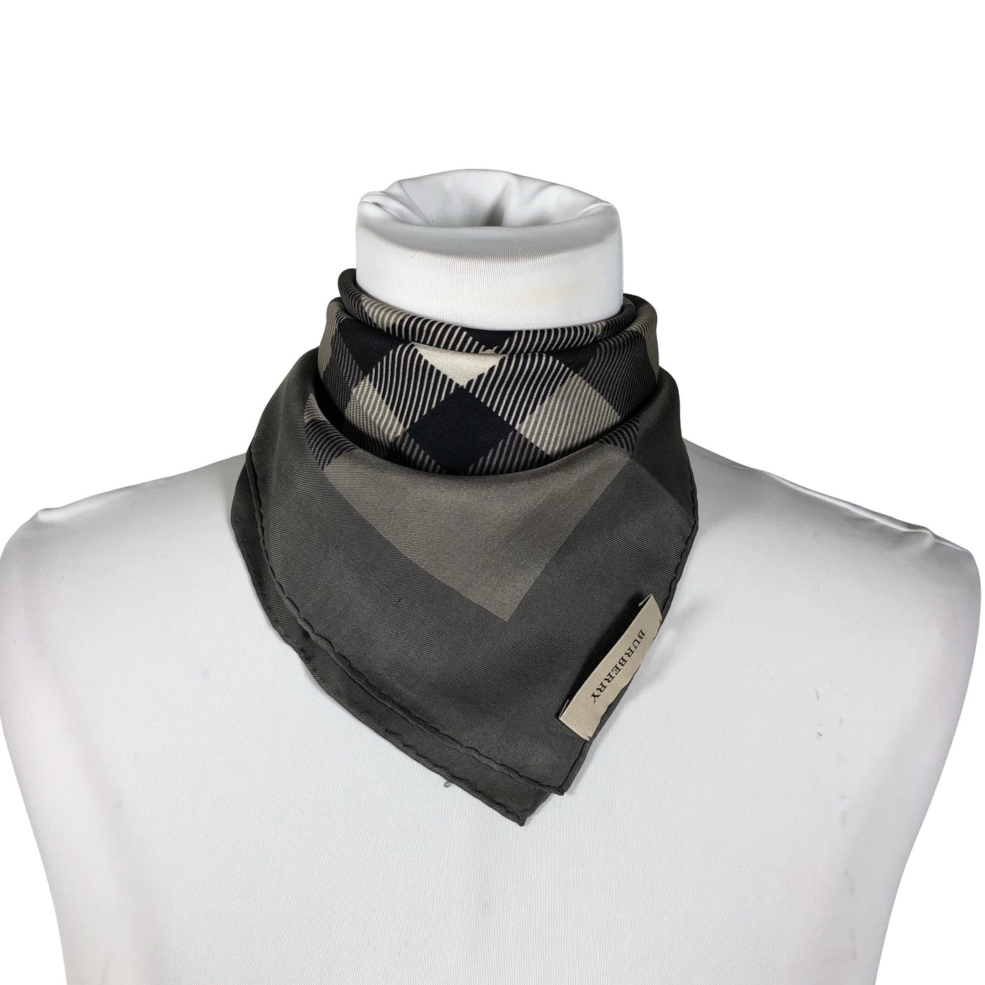 Unisex Burberry - Õhuke sall, suurus Mini - Hall (1)