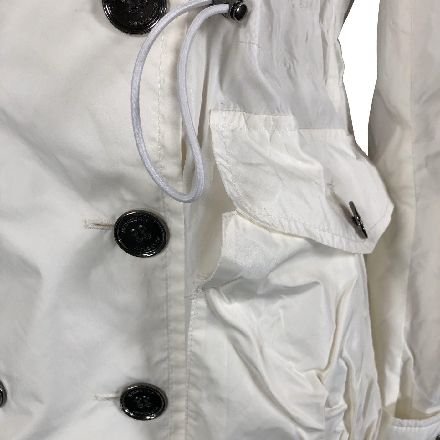 Unisex Burberry - Trentš, suurus 38 - Looduslik valge (3)