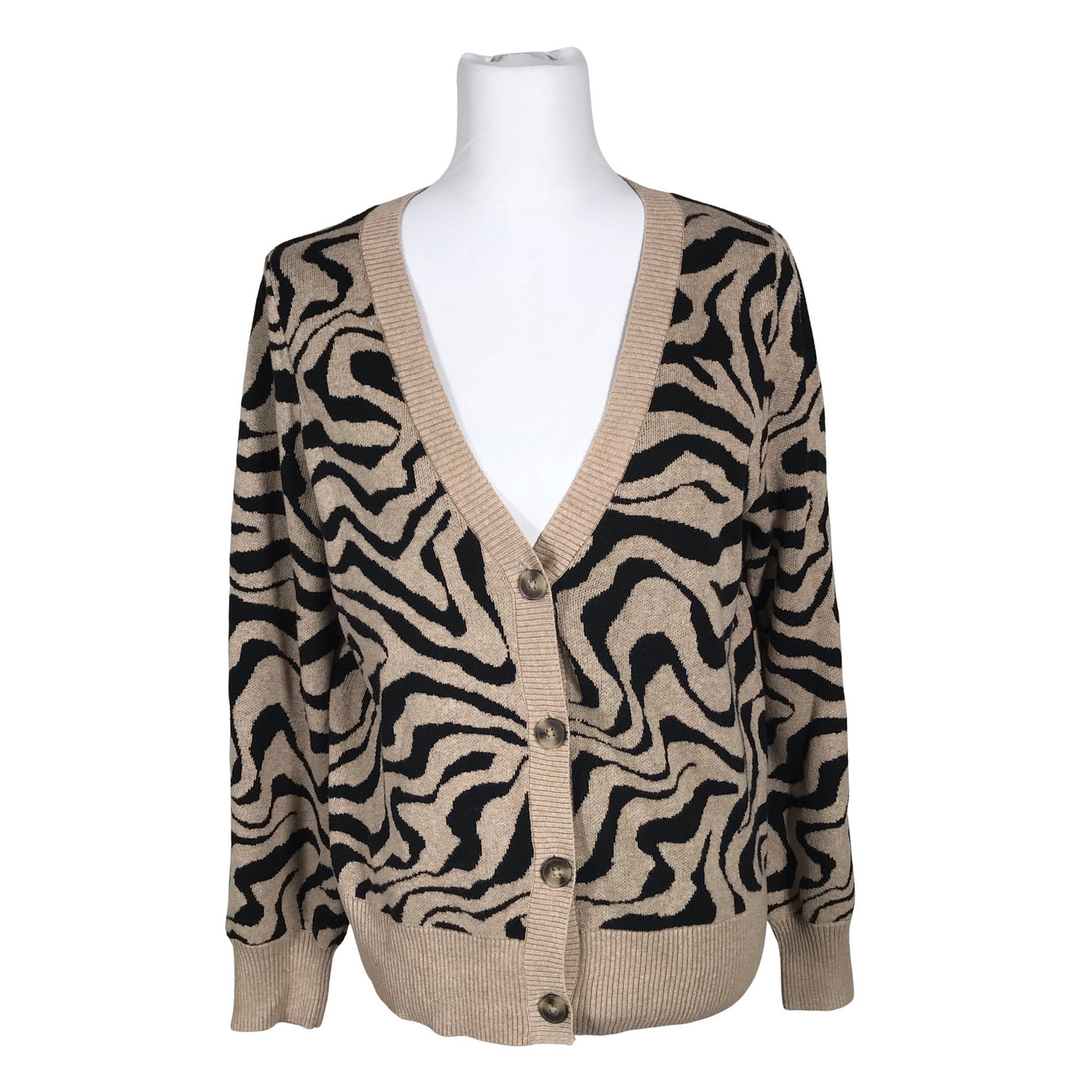 Unisex Nanso - Kardigan, suurus 38 - Beige (2)
