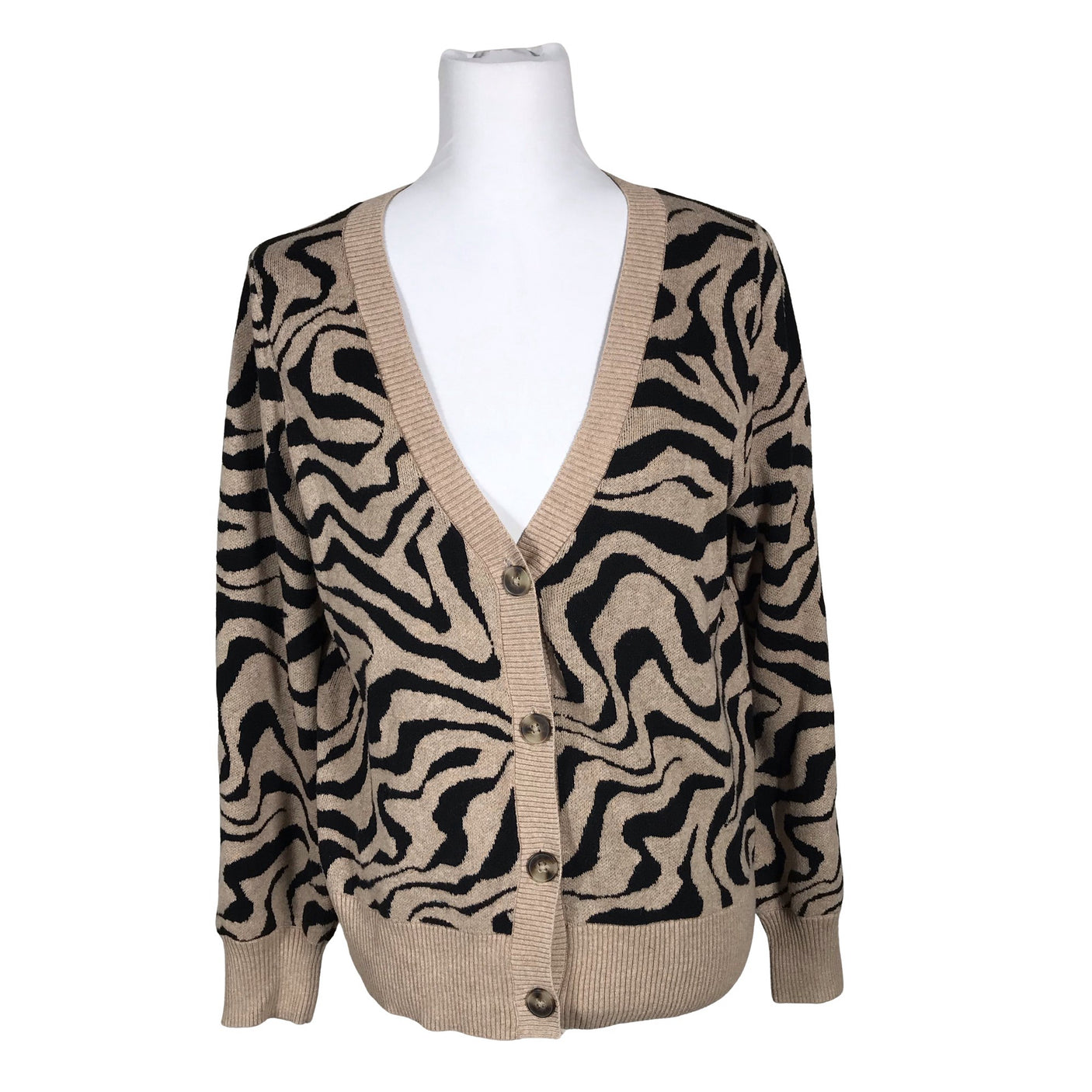 Unisex Nanso - Kardigan, suurus 38 - Beige (1)