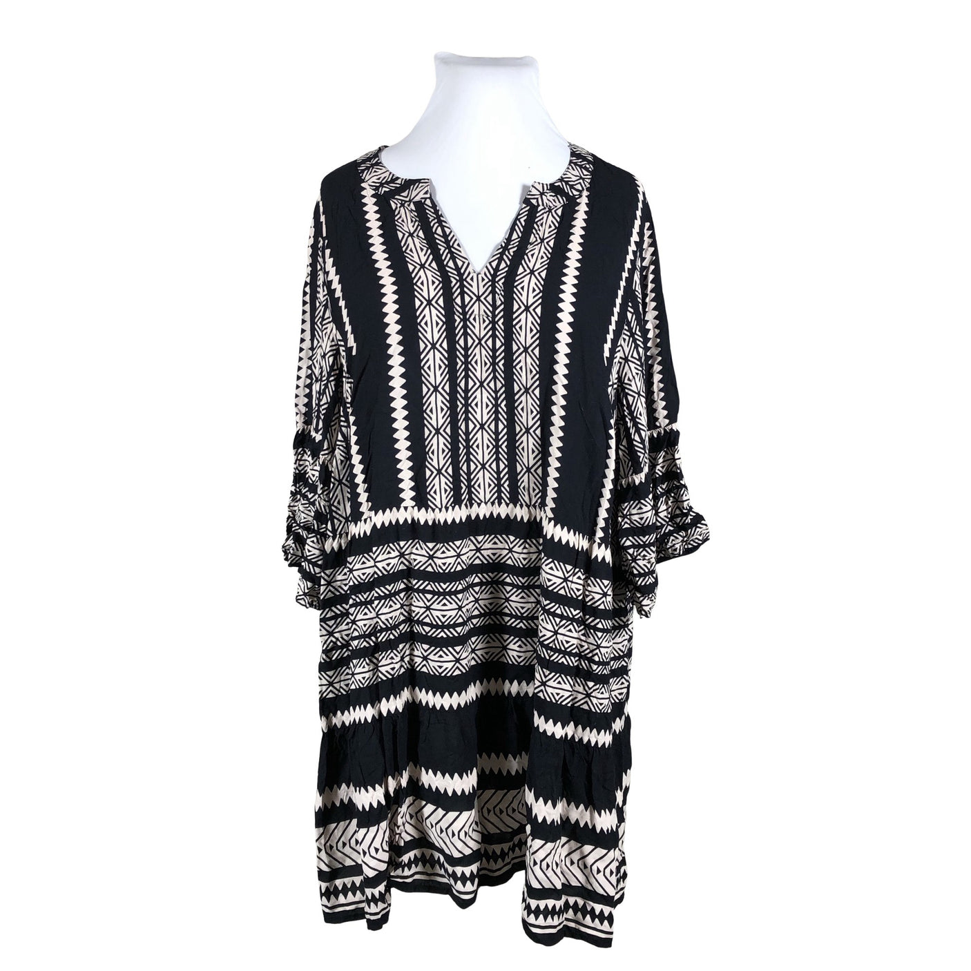 Unisex Zizzi - Mitteveniv kleit, suurus 54 - Must (1)
