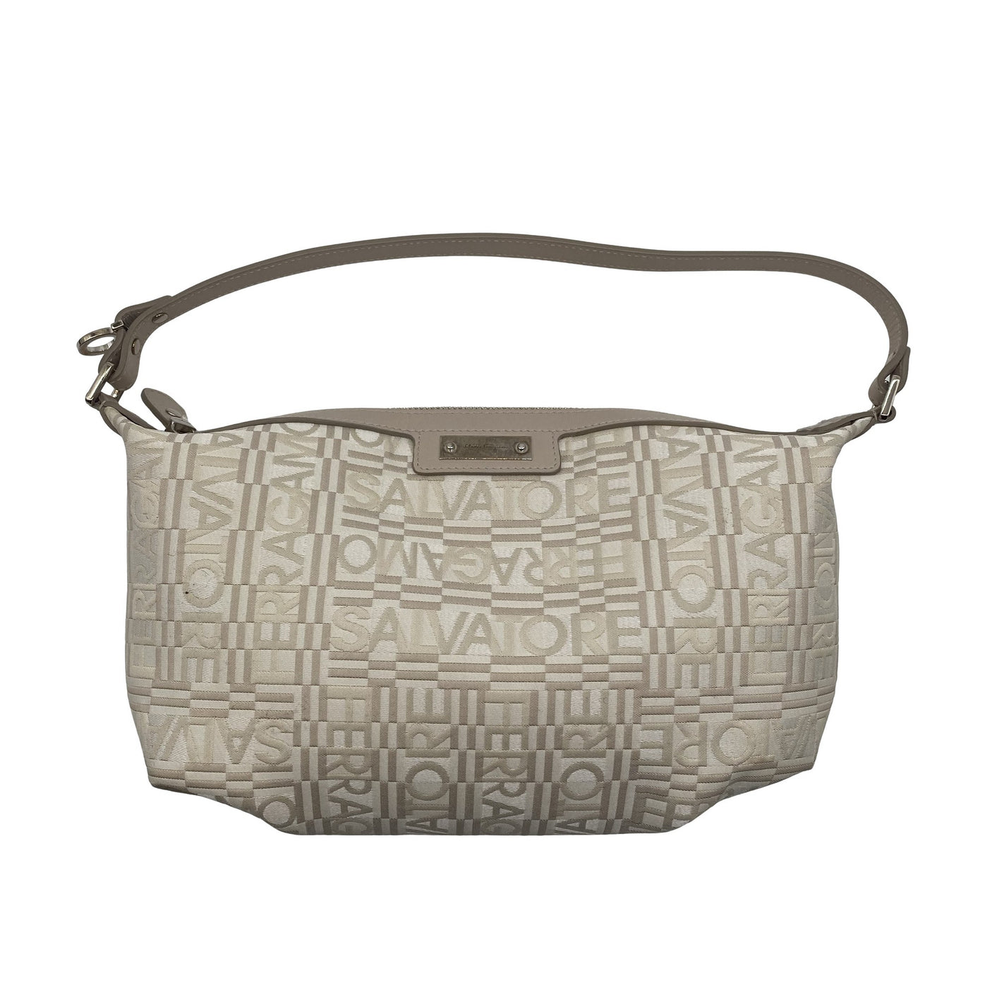 Unisex Salvatore Ferragamo - Käekott, suurus Mini - Beige (1)