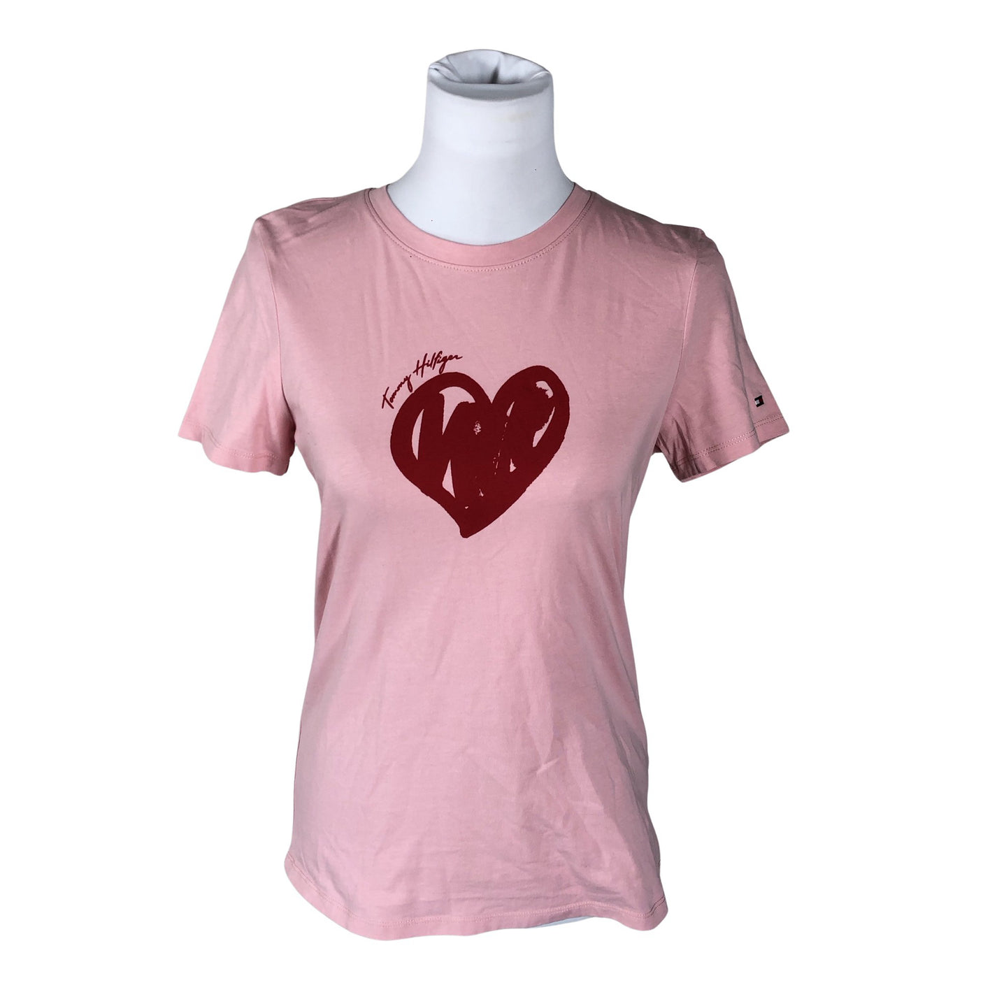 Unisex Tommy Hilfiger - T-särk, suurus 36 - Heleroosa (1)
