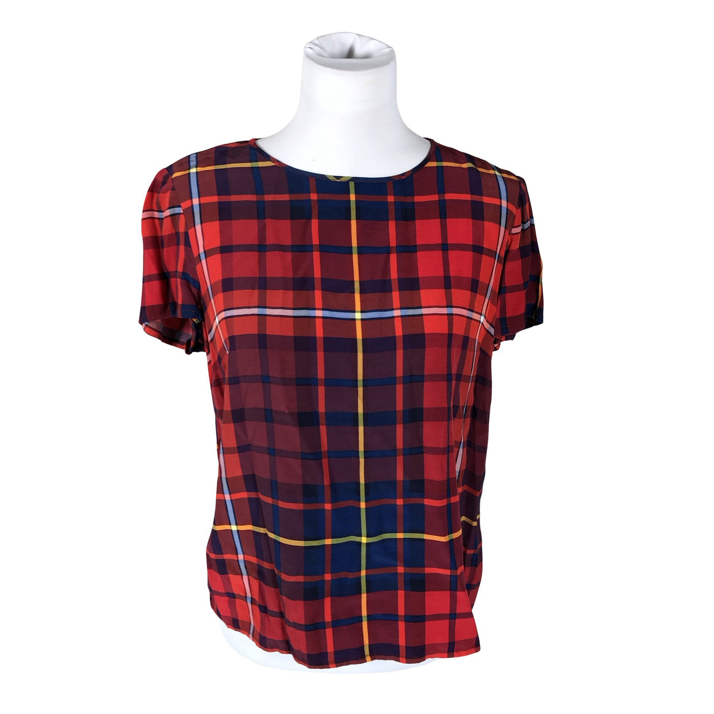 Unisex Tommy Hilfiger - Lühikeste käistega pluus, suurus 36 - Punane (1)