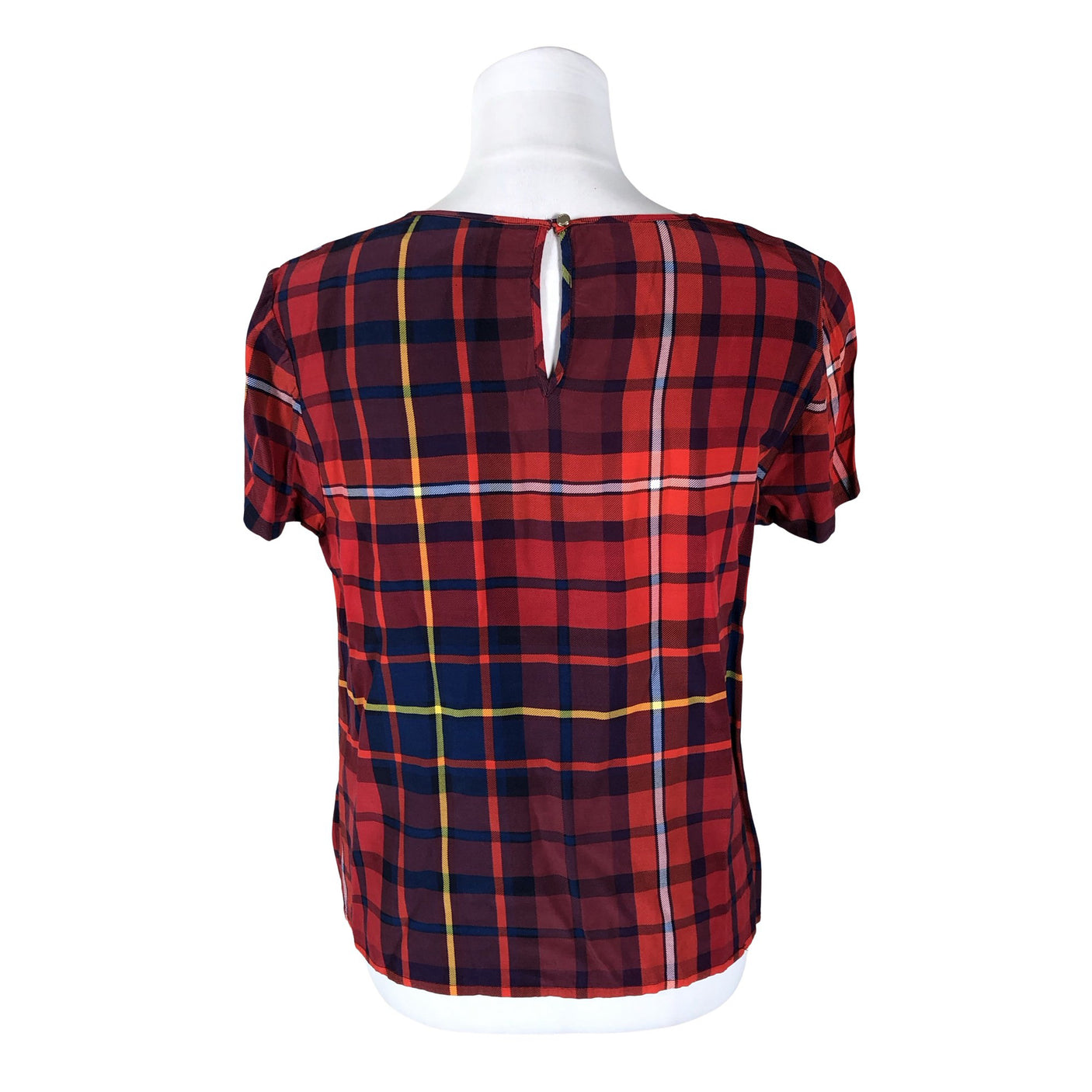 Unisex Tommy Hilfiger - Lühikeste käistega pluus, suurus 36 - Punane (2)