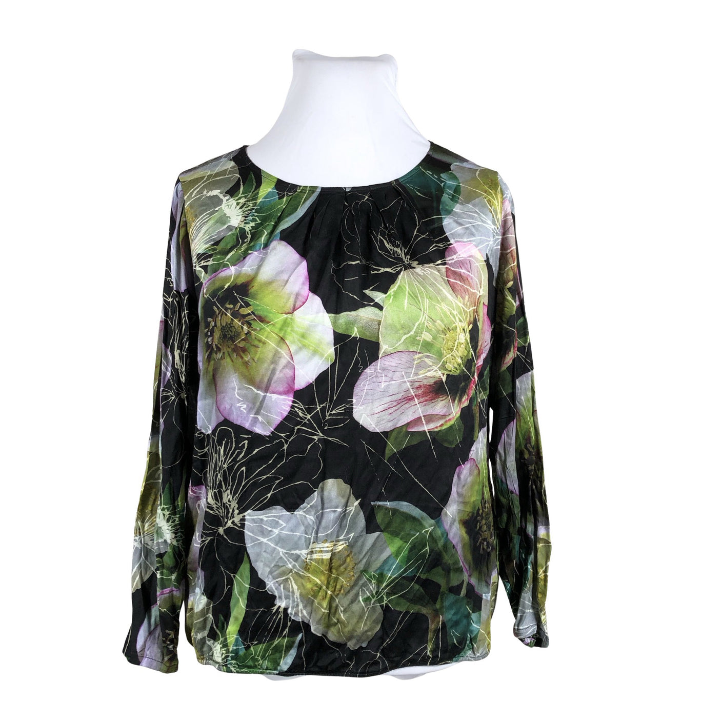 Unisex Betty Barclay - Pluus, suurus 44 - Must (1)