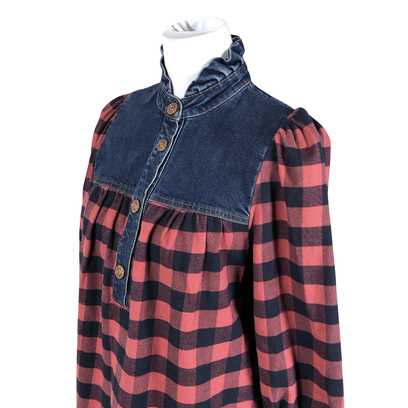 Unisex See by Chloé - Mitteveniv kleit, suurus 38 - Veinipunane (3)