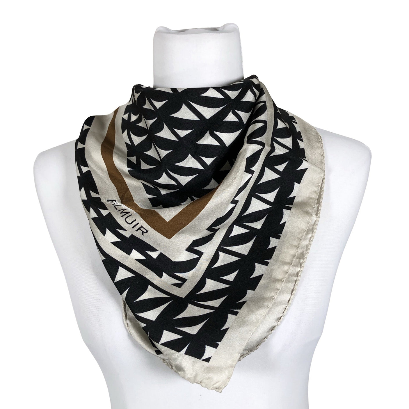 Unisex Balmuir - Õhuke sall, suurus Midi - Must (1)