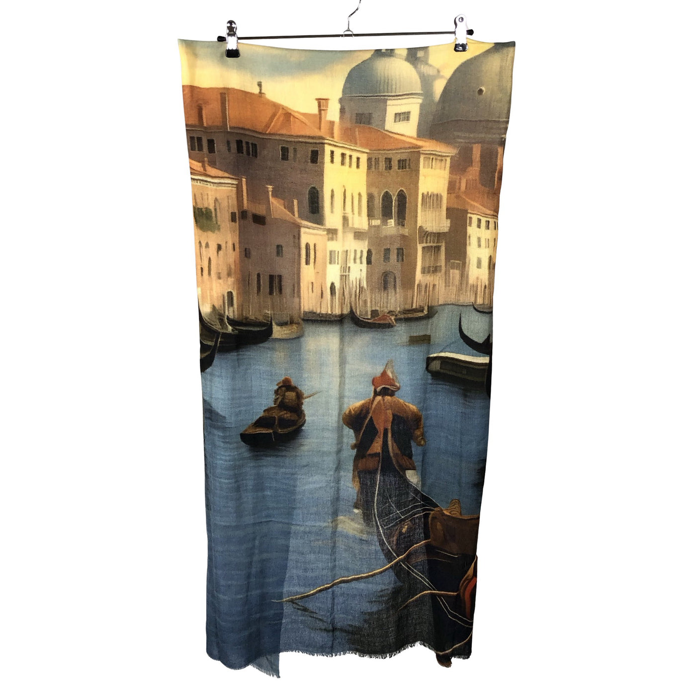 Unisex Marc Barell - Õhuke sall, suurus Maxi - Sinine (2)
