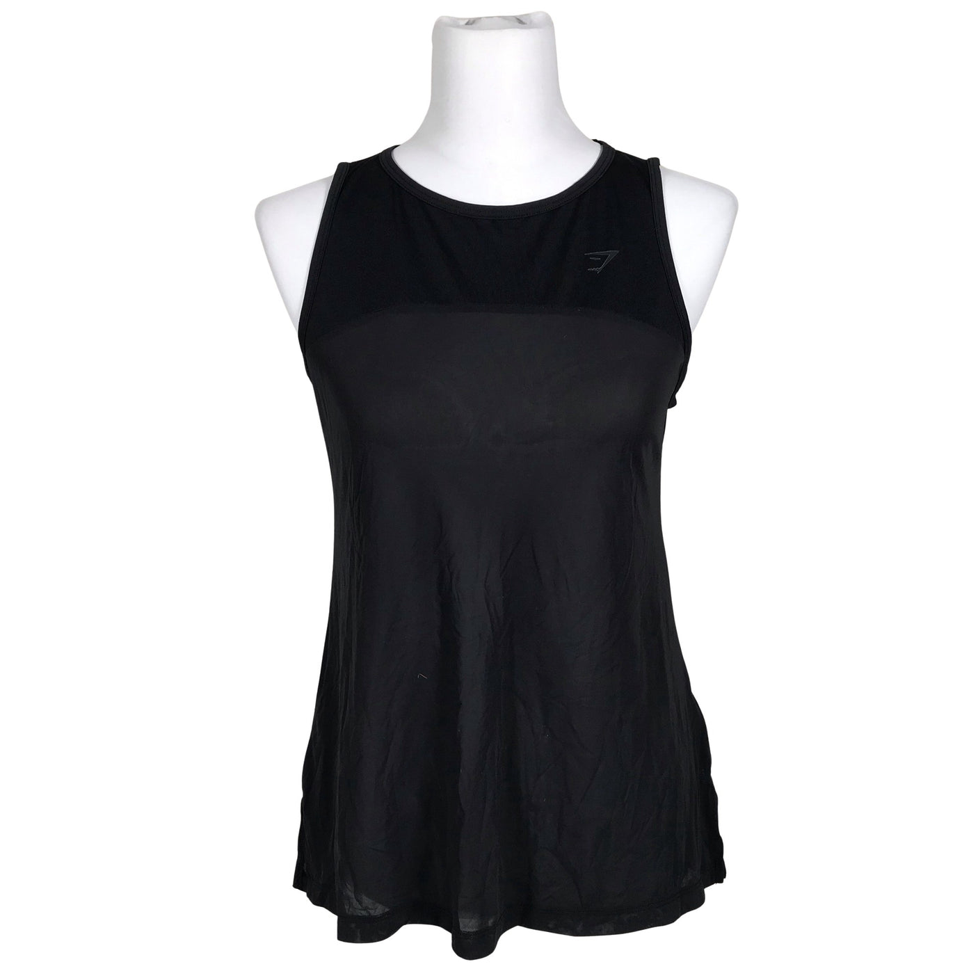 Unisex Gymshark - Sporditopp, suurus 36 - Must (1)