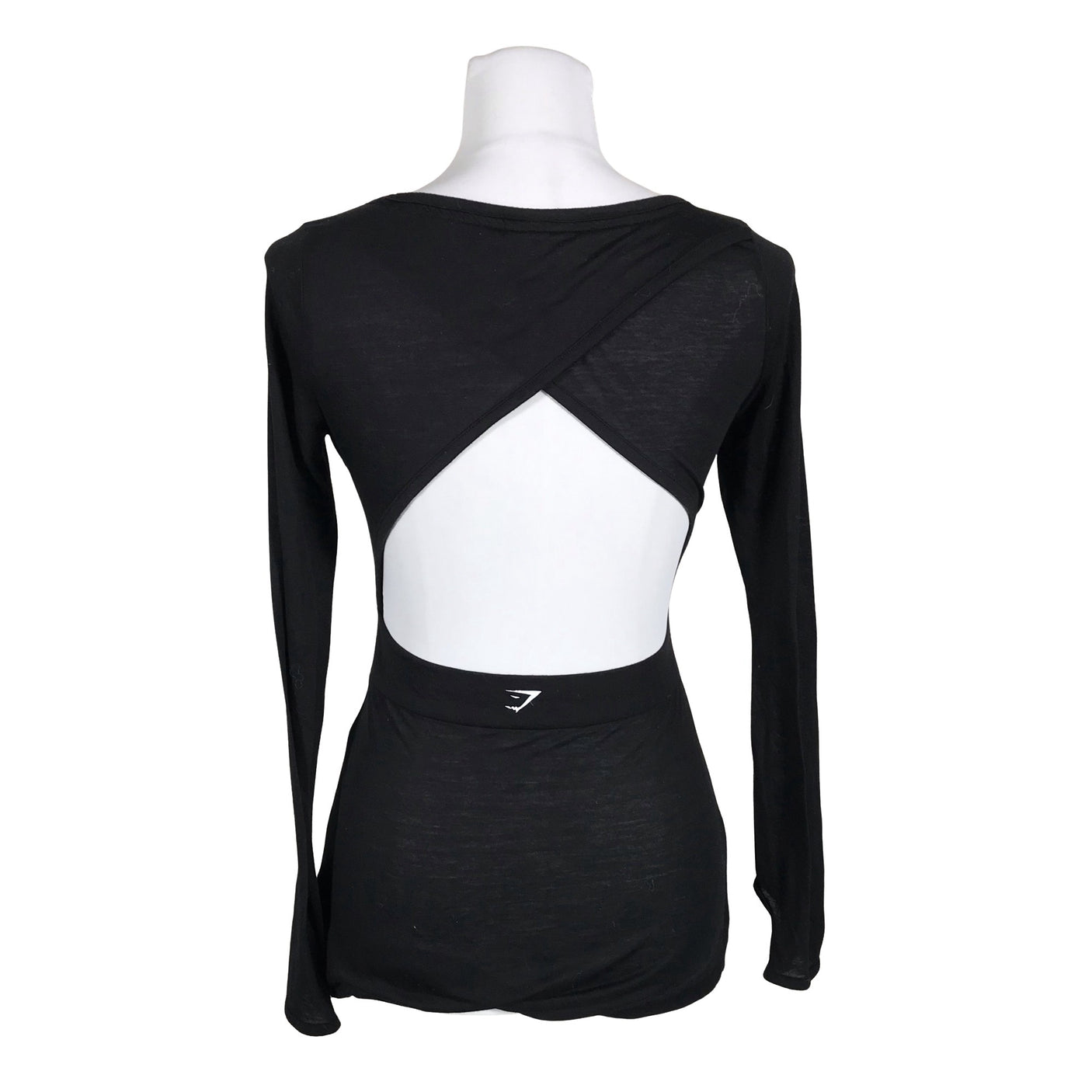 Unisex Gymshark - Spordisärk, pikad käised, suurus 38 - Must (4)