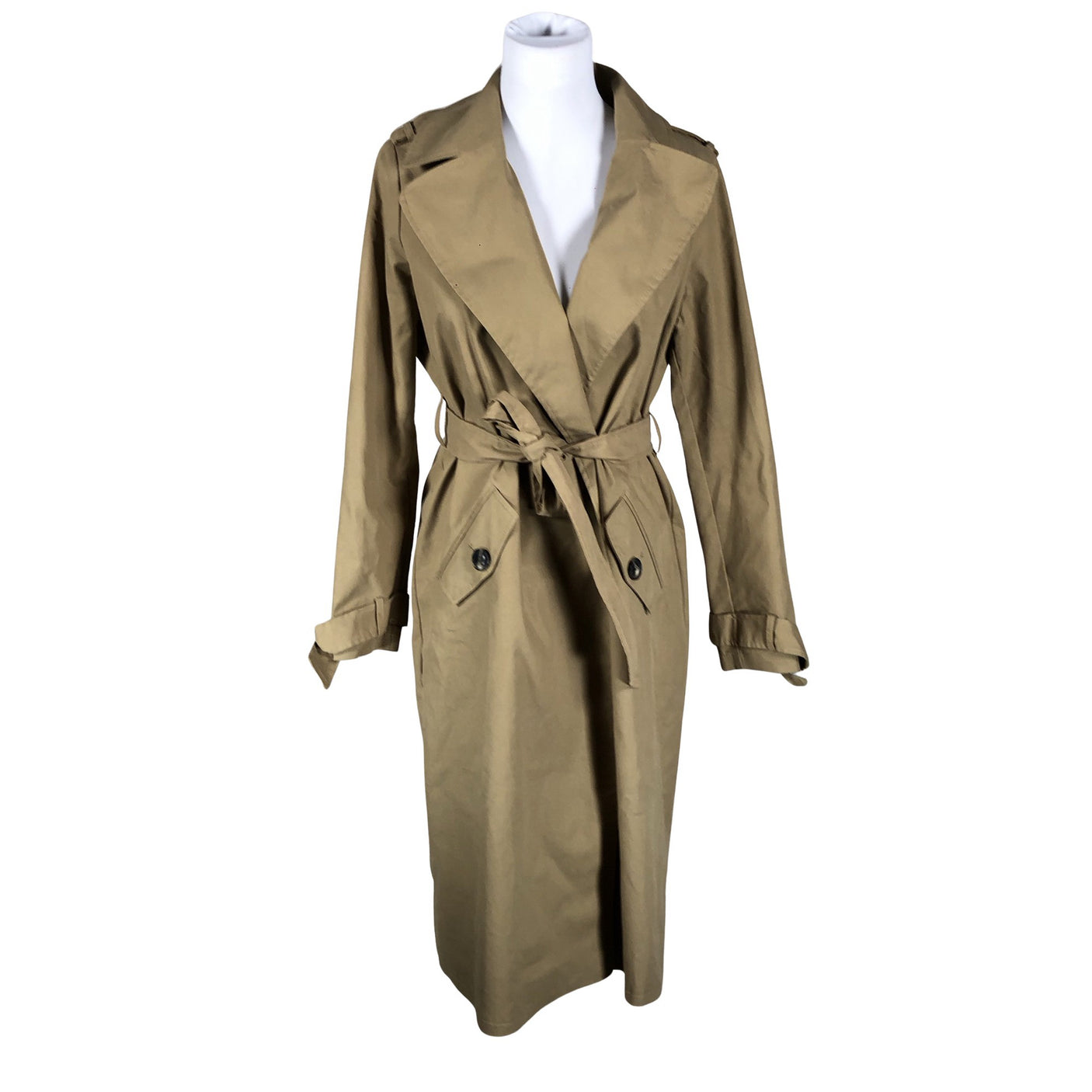 Unisex River Island - Trentš, suurus 38 - Pruun (1)