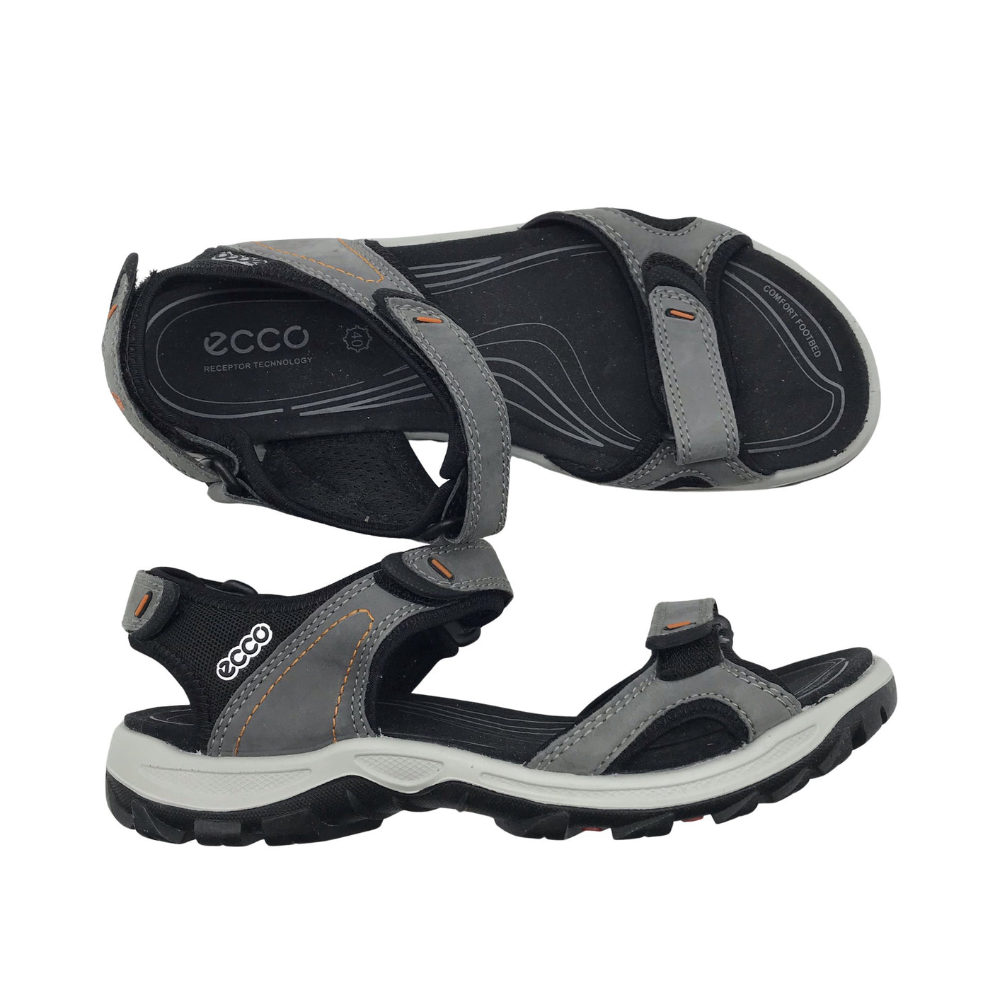 Unisex Ecco - Rihmikud, suurus 40 - Hall (1)