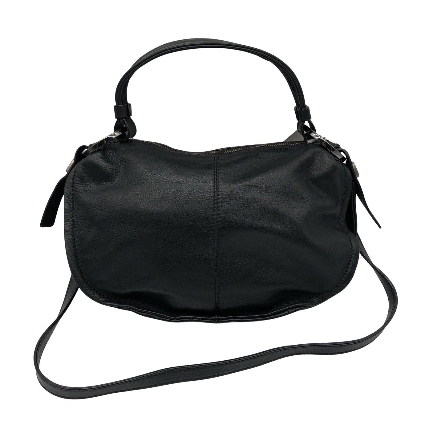Unisex Luana - Käekott, suurus Midi - Must (1)