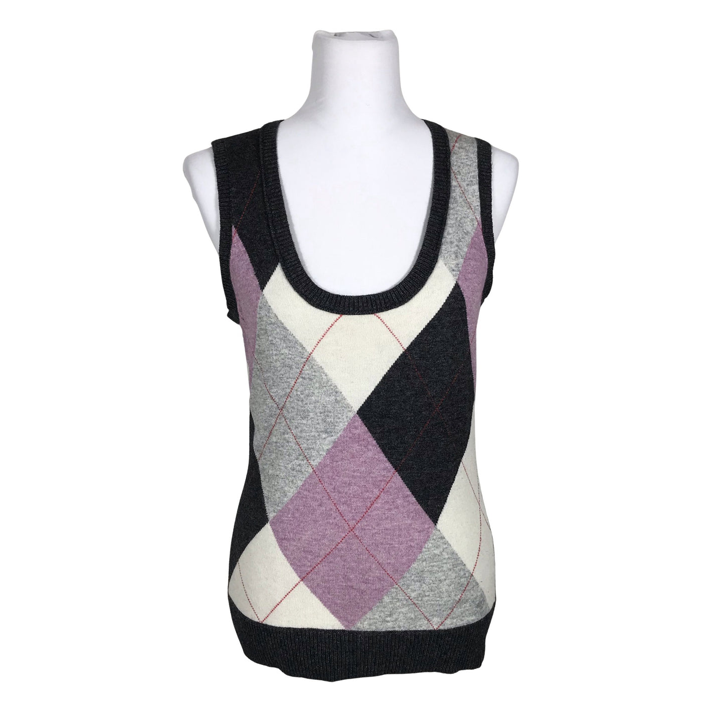 Unisex Esprit - Kootud vest, suurus 40 - Hall (1)