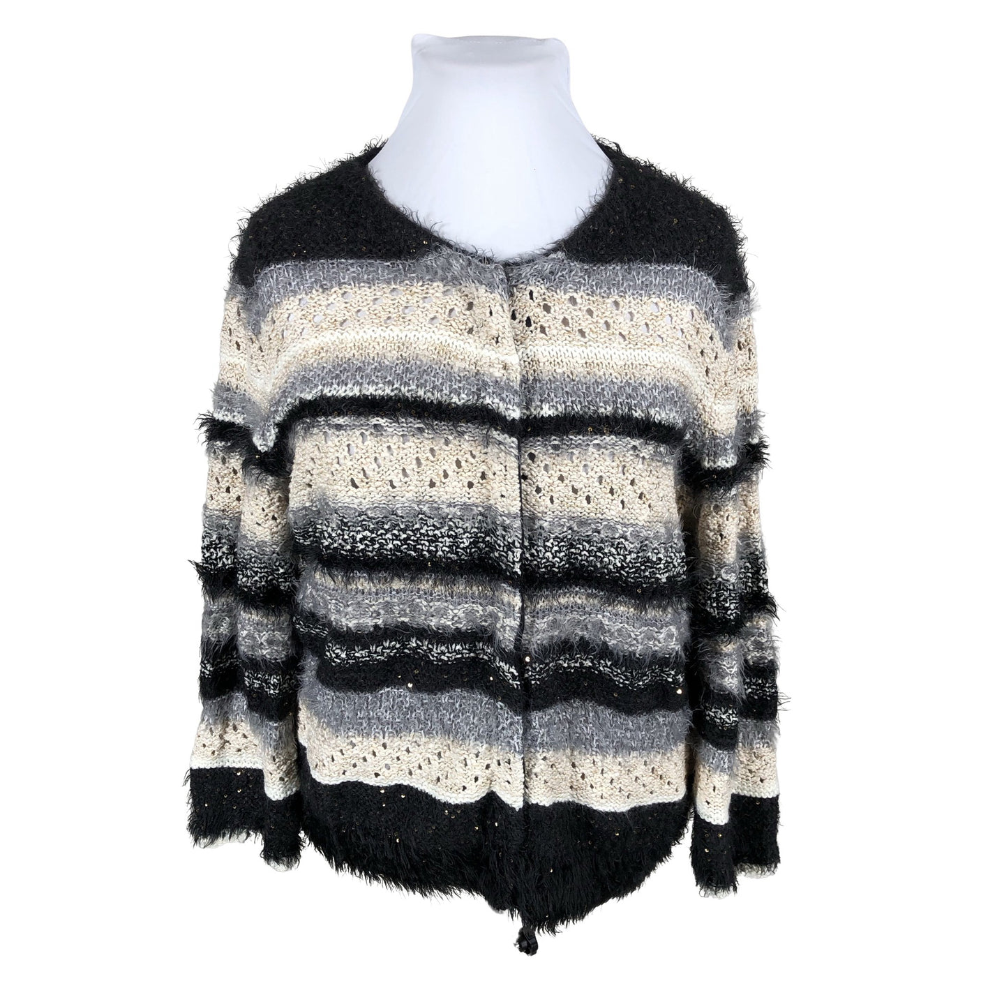 Unisex Ouì - Kardigan, suurus 46 - Must (1)