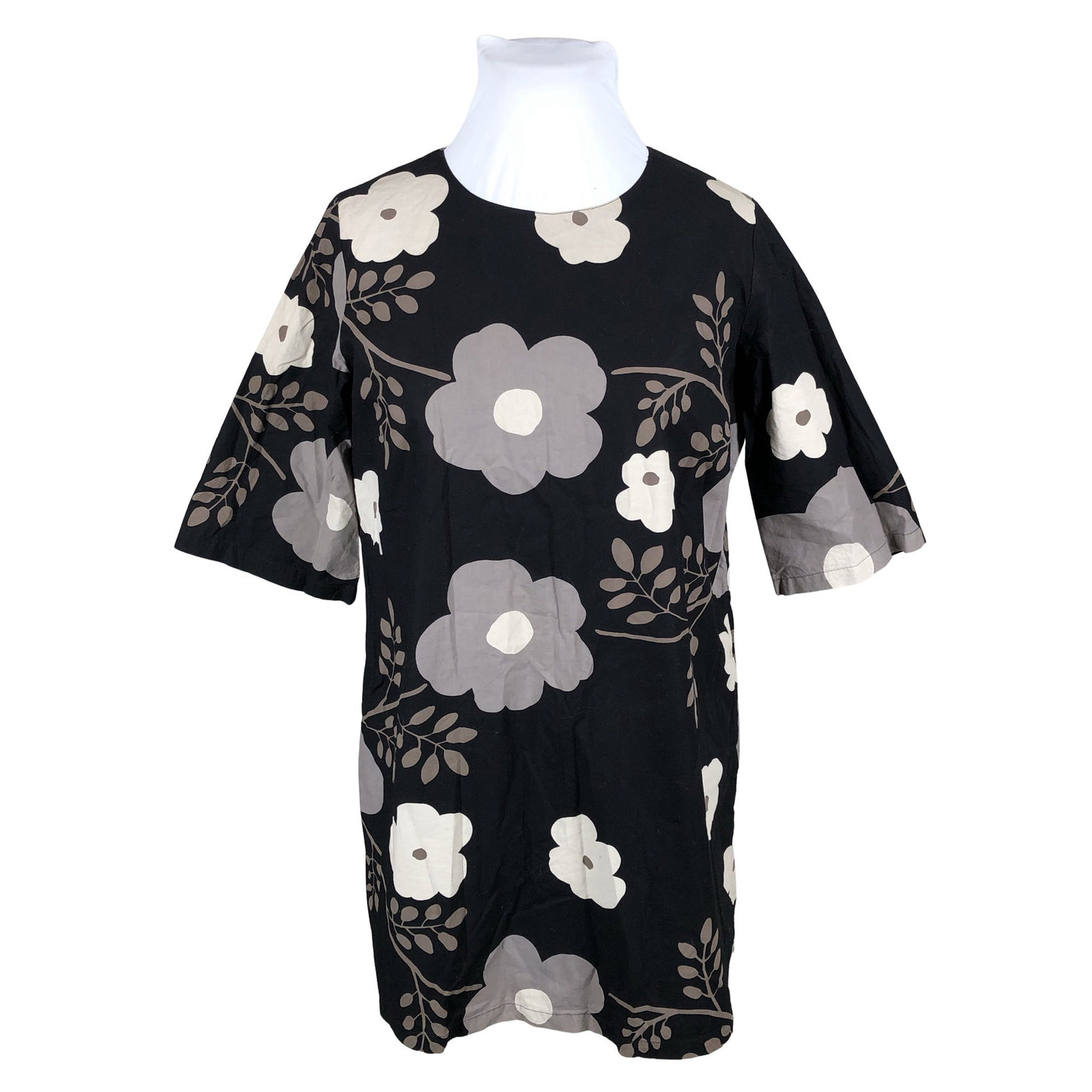 Unisex Marimekko - Mitteveniv kleit, suurus 44 - Must (1)