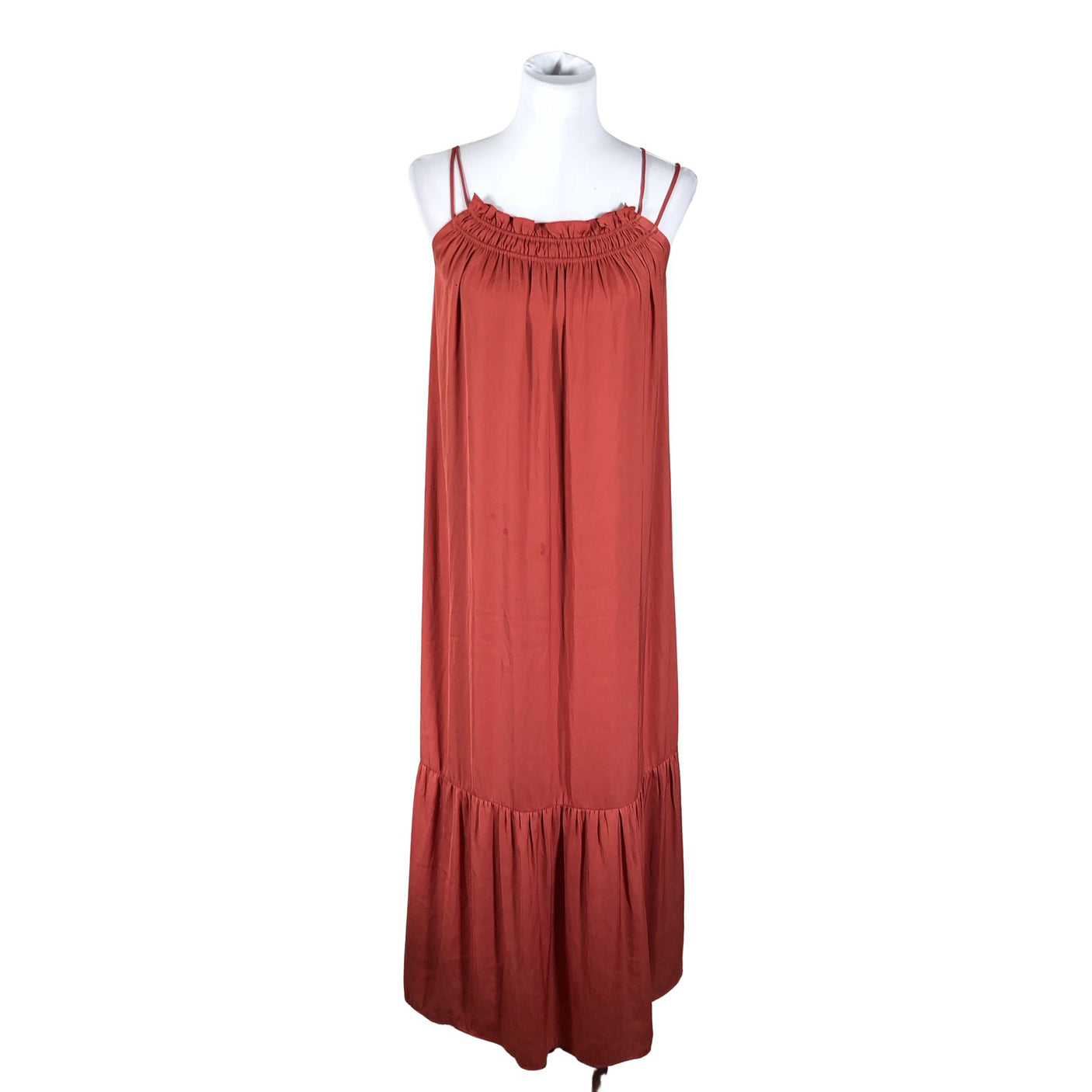 Unisex Lindex - Õhuke kleit, suurus 36 - Oranž (1)