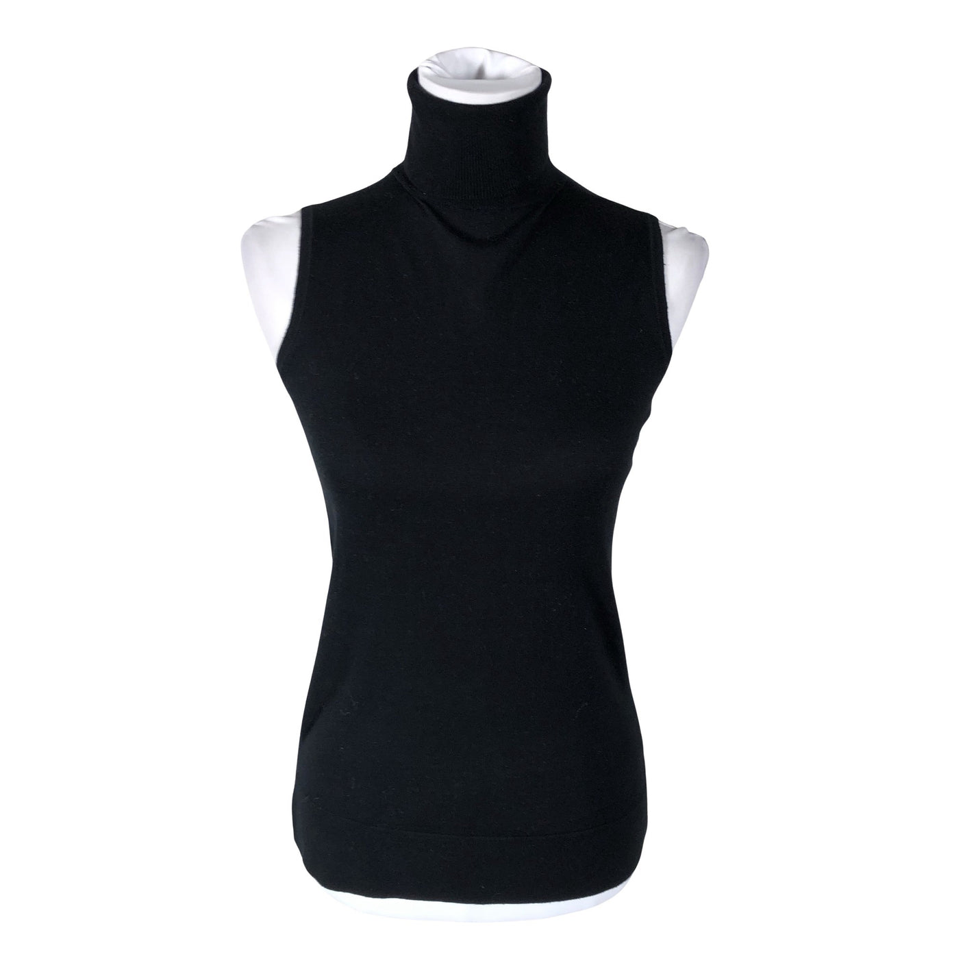 Unisex Massimo Dutti - Trikotaažist topp, suurus 34 - Must (1)