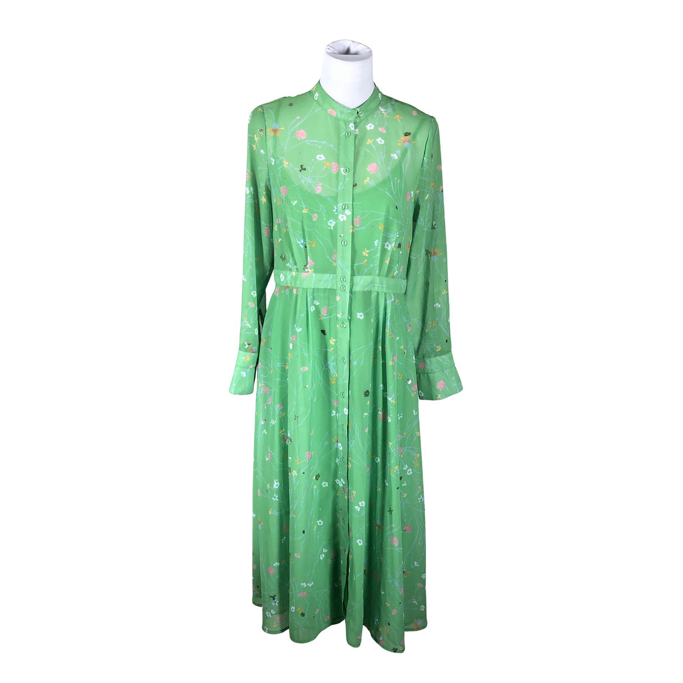 Unisex Nümph - Õhuke kleit, suurus 36 - Roheline (1)