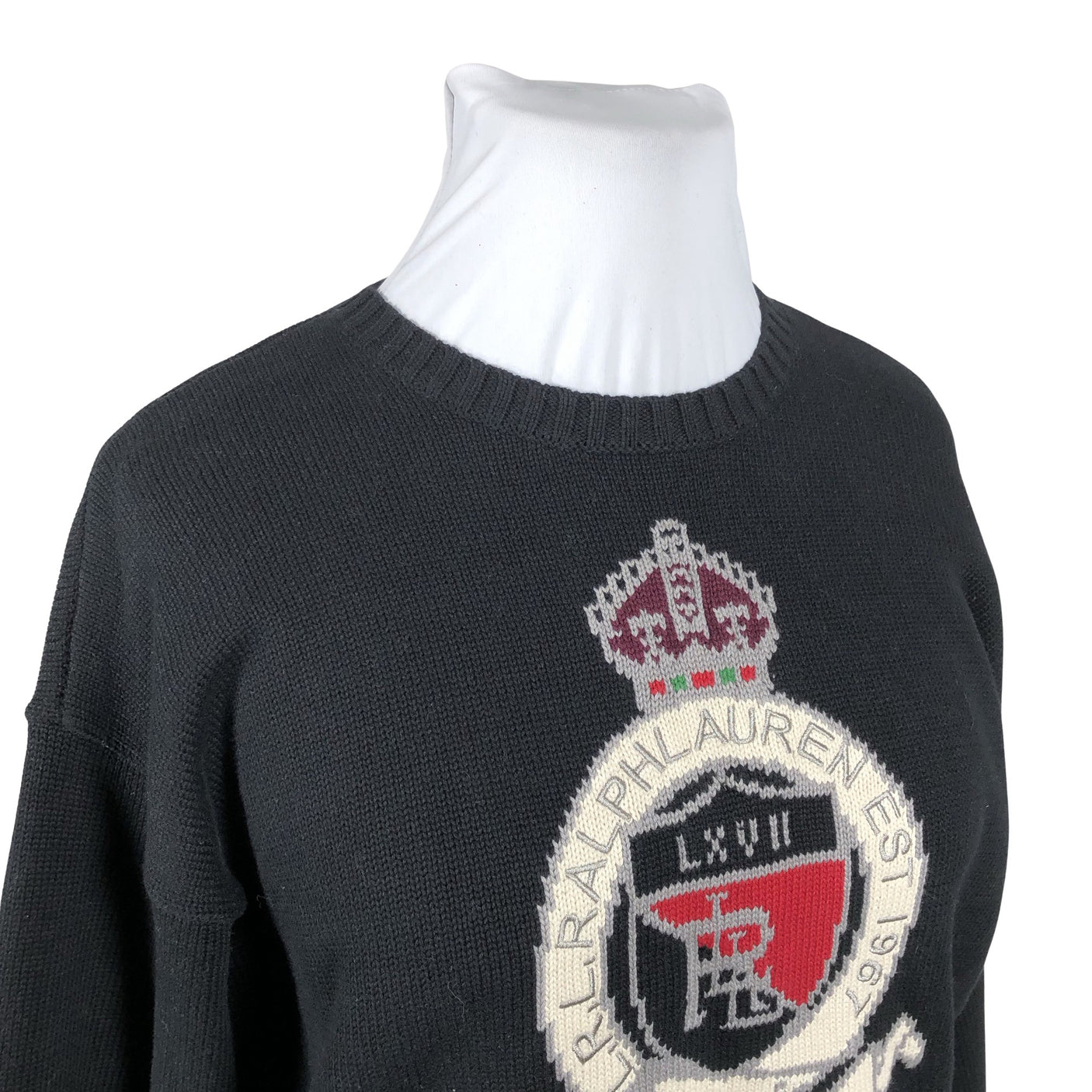 Unisex Lauren Ralph Lauren - Kampsun, suurus 42 - Must (3)
