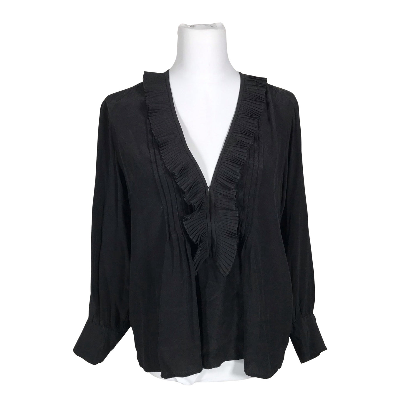 Unisex Sandro Paris - Pluus, suurus 40 - Must (2)