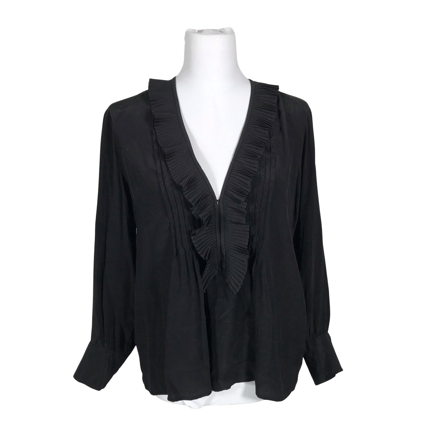 Unisex Sandro Paris - Pluus, suurus 40 - Must (1)