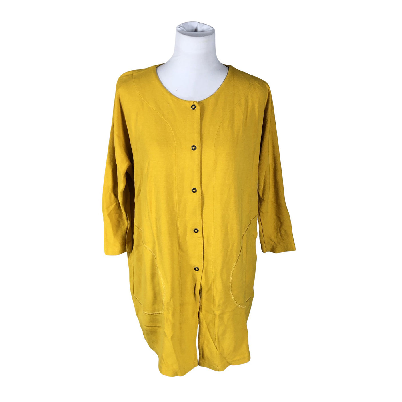 Unisex Nanso - Kardigan, suurus 40 - Kollane (1)