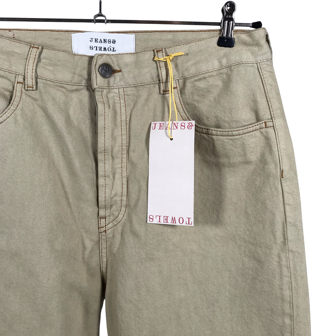 Unisex Jeans&Towels - Teksad, suurus W30 - Beige (2)