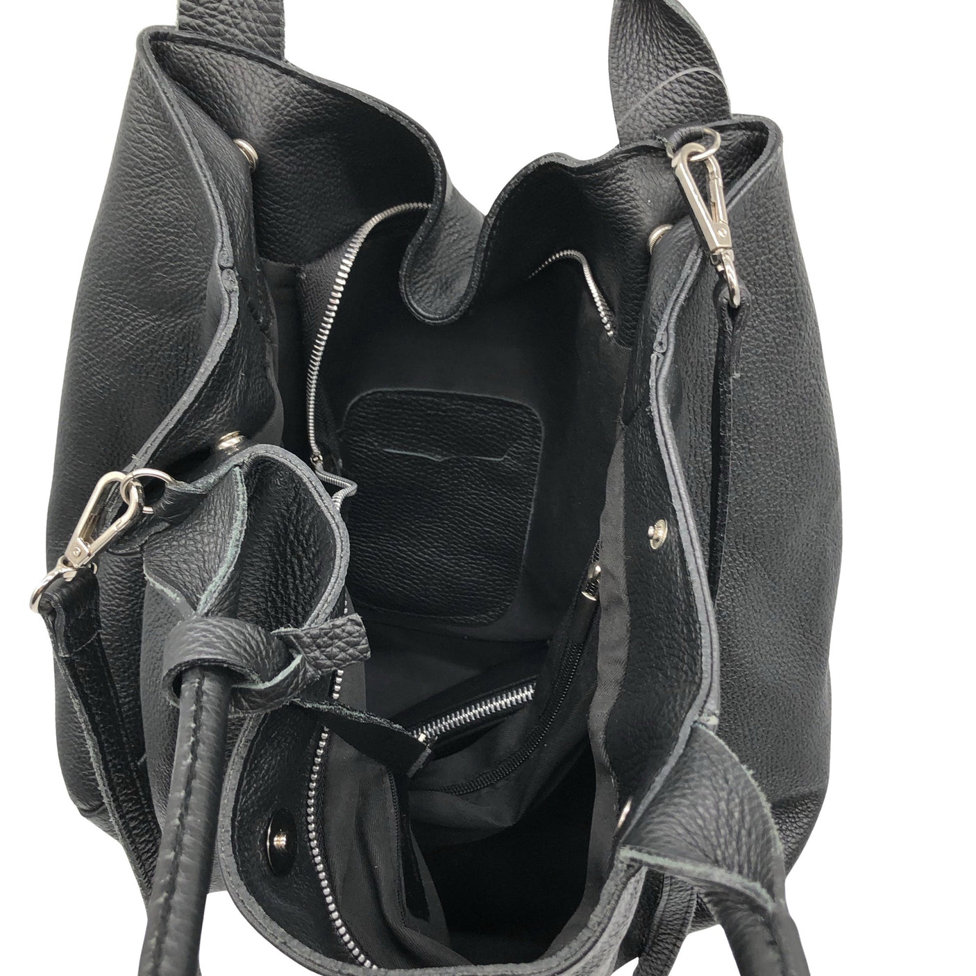 Unisex Mangotti - Käekott, suurus Maxi - Must (3)