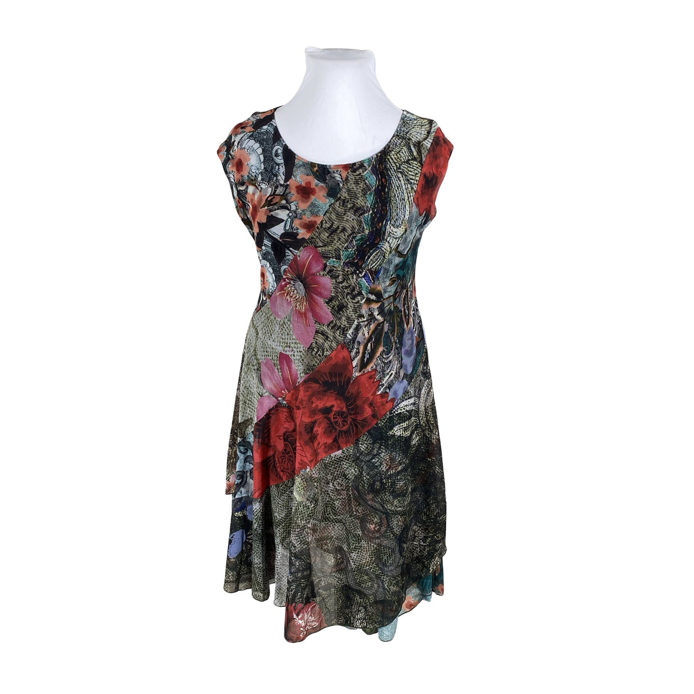 Unisex Desigual - Trikotaažist kleit, suurus 42 - Must (1)
