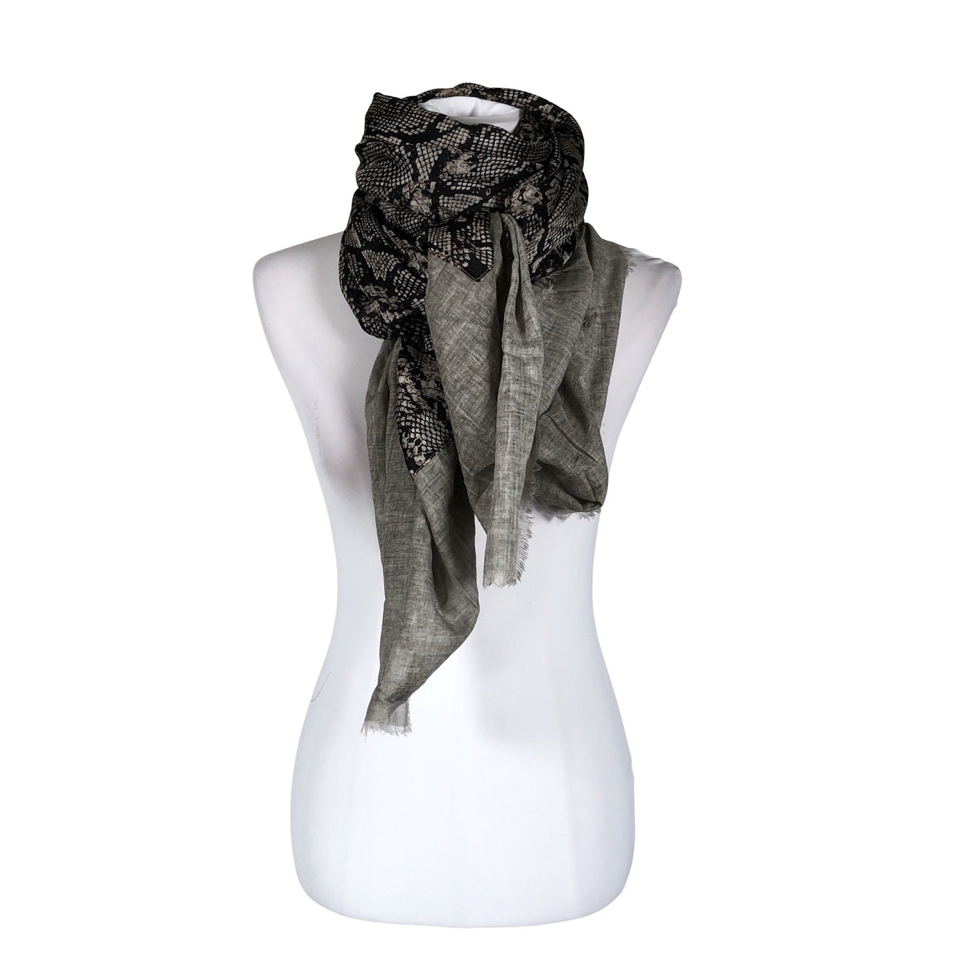 Unisex Codello - Õhuke sall, suurus Maxi - Pruun (1)