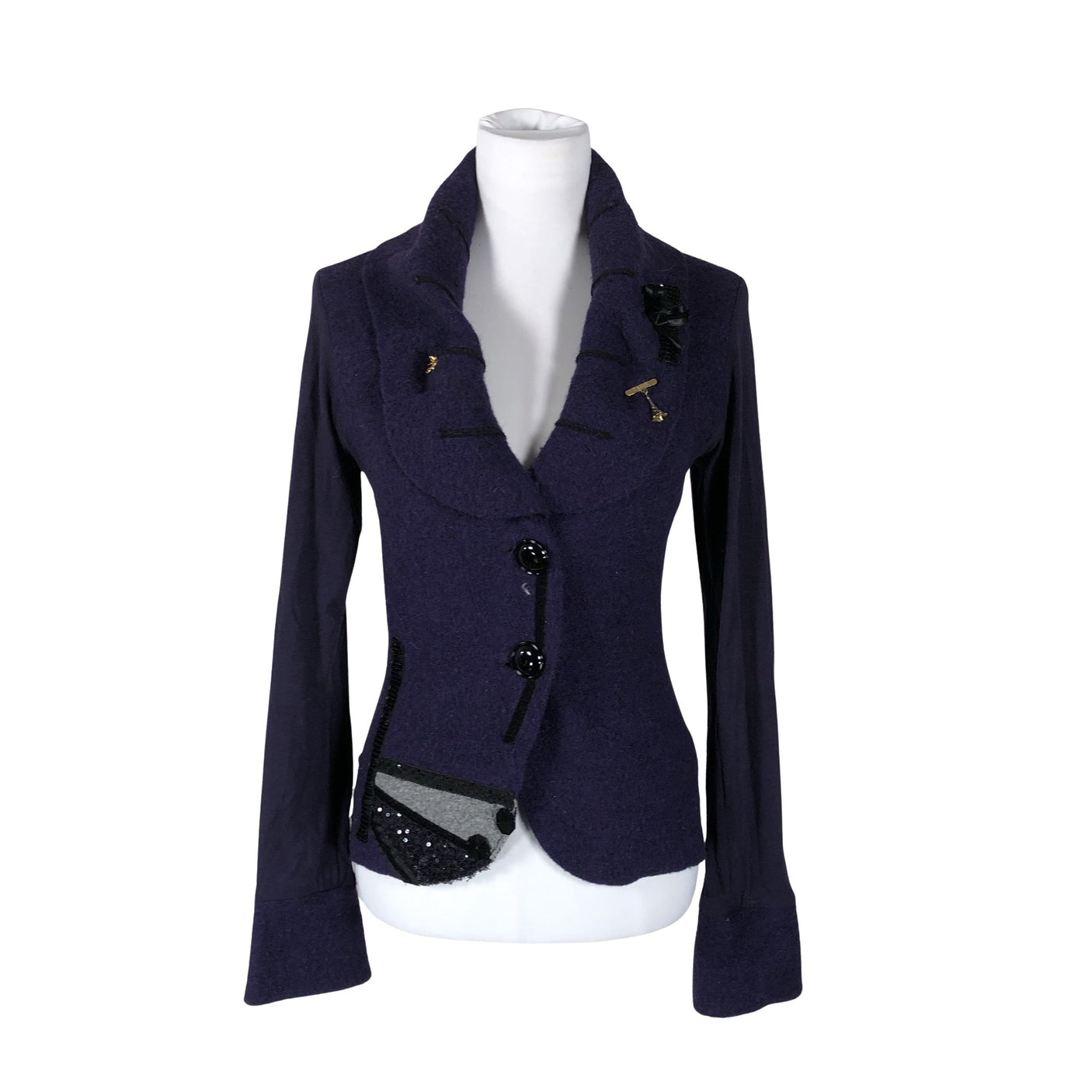 Unisex Siste's - Jakk, suurus 36 - Lilla (1)