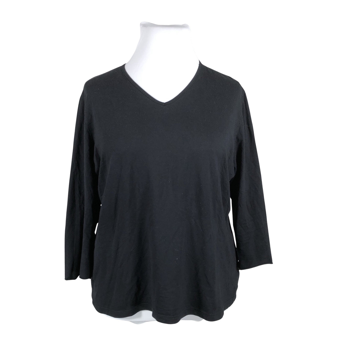 Unisex Nanso - Trikotaažist pluus, suurus 46 - Must (1)