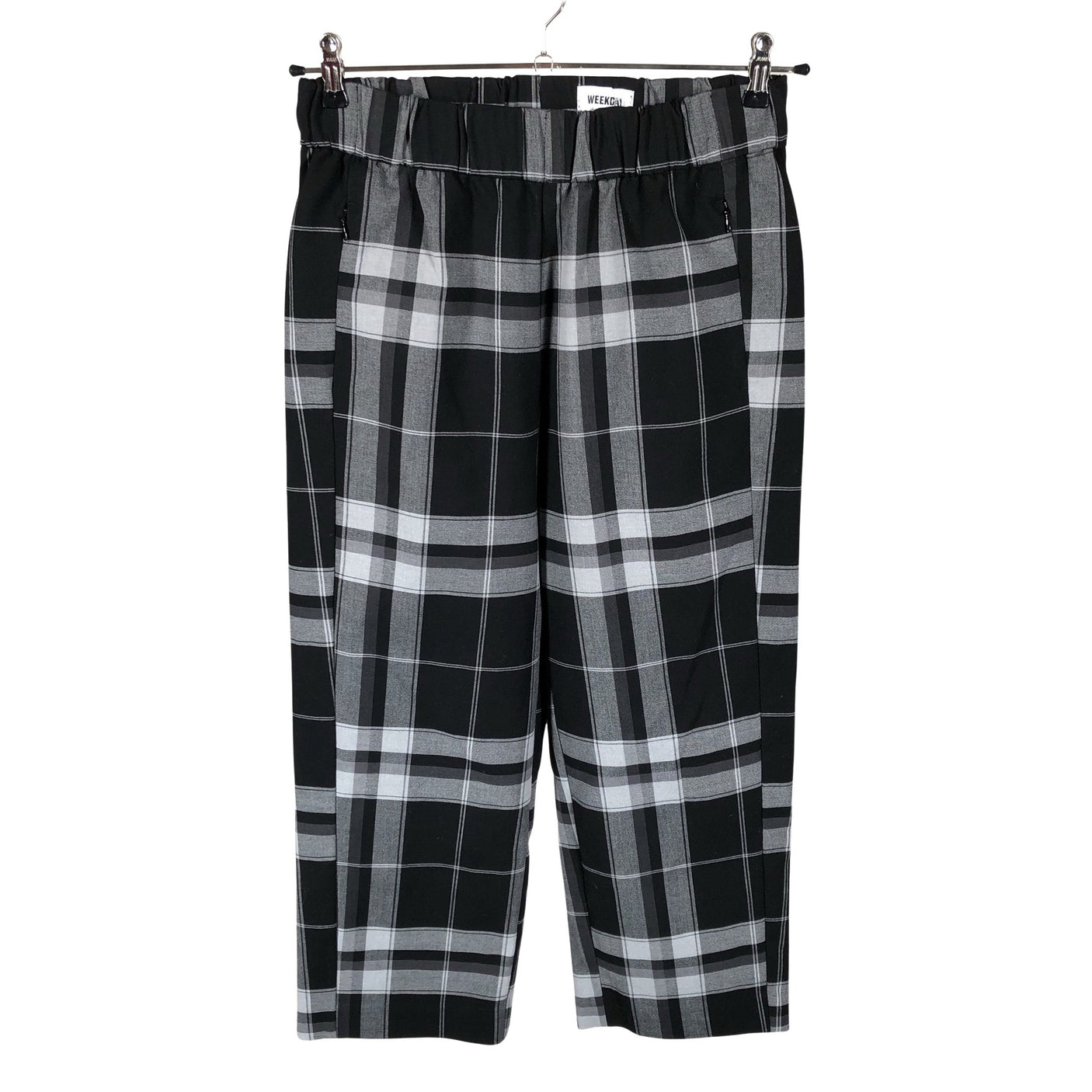 Unisex Weekday - Mittevenivad püksid, suurus 38 - Hall (1)