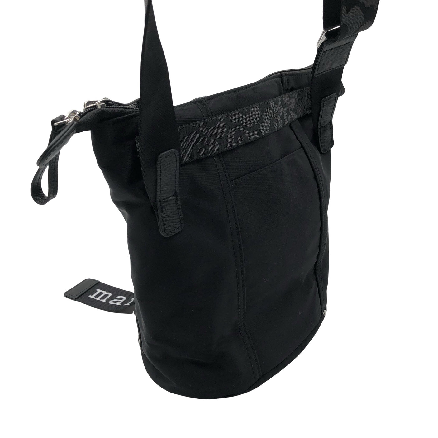 Unisex Marimekko - Õlakott, suurus Midi - Must (2)