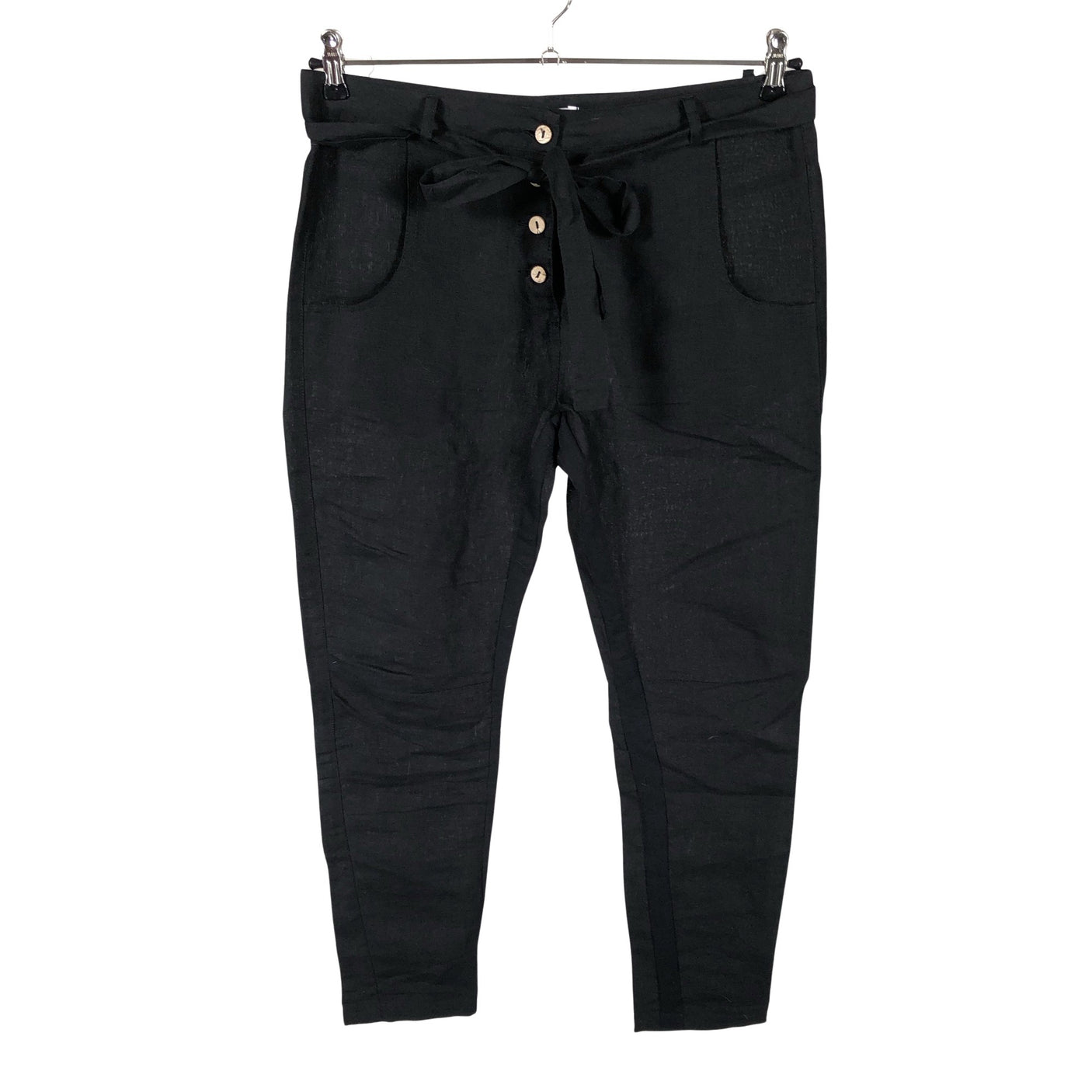 Unisex Bypias - Mittevenivad püksid, suurus 36 - Must (1)