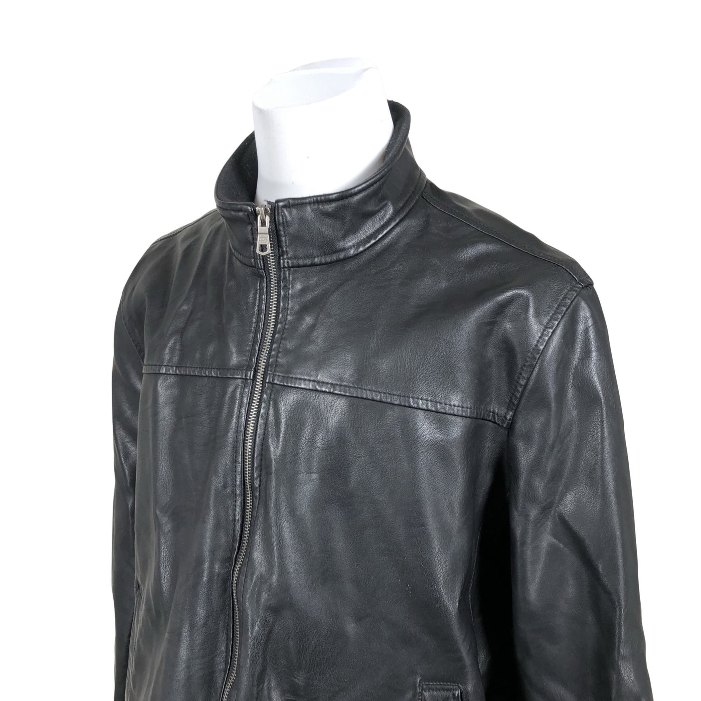 Unisex Tommy Hilfiger - Nahktagi, suurus XL - Must (3)