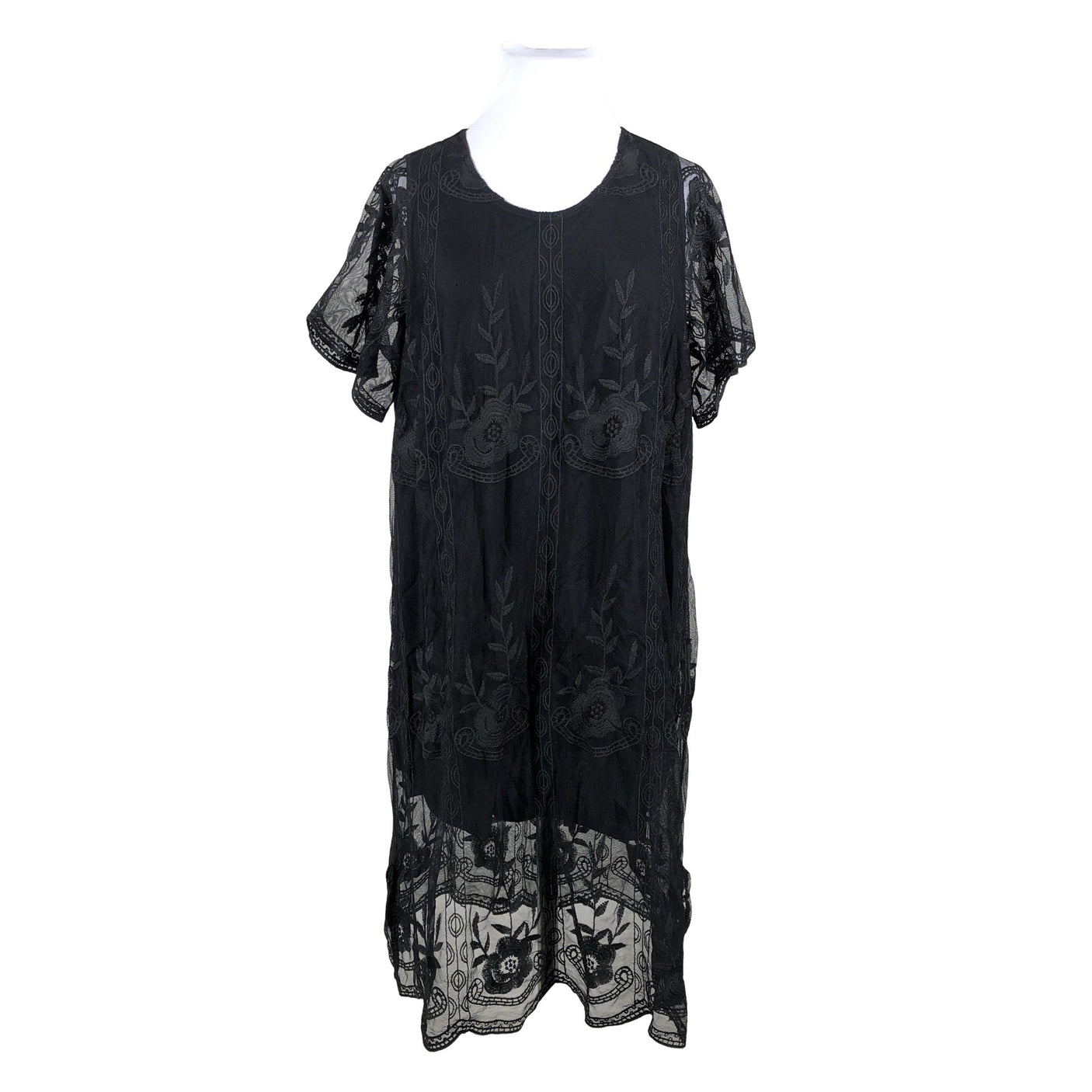 Unisex Zhenzi - Pidulik kleit, suurus 46 - Must (1)