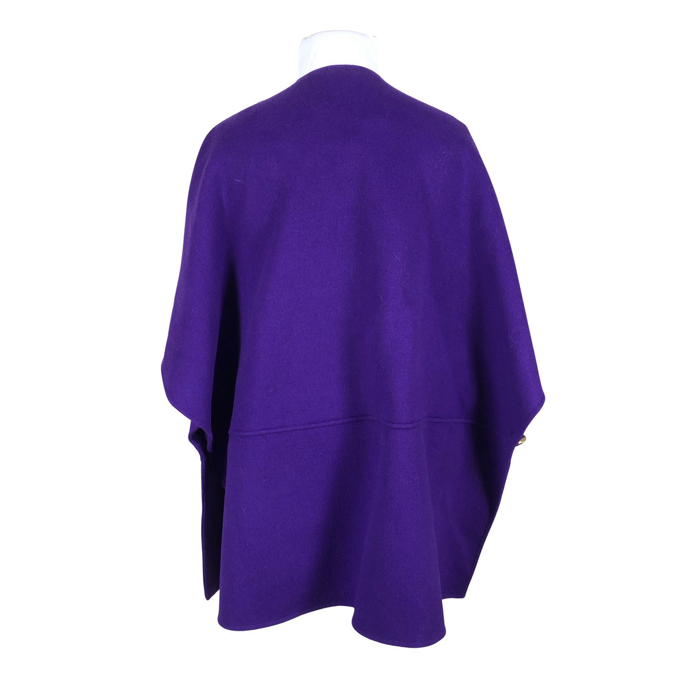 Unisex Luisa Spagnoli - Villane mantel, suurus 46 - Lilla (3)