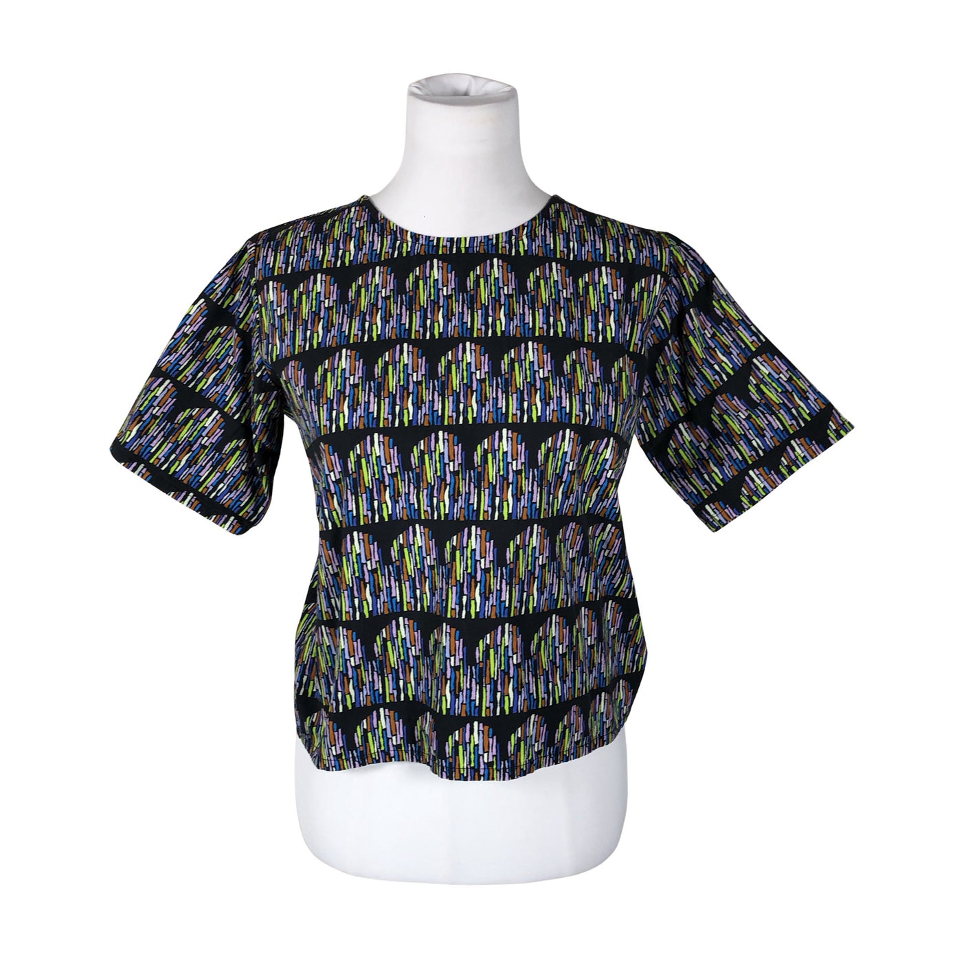 Unisex Vimma - Lühikeste käistega pluus, suurus 36 - Must (1)